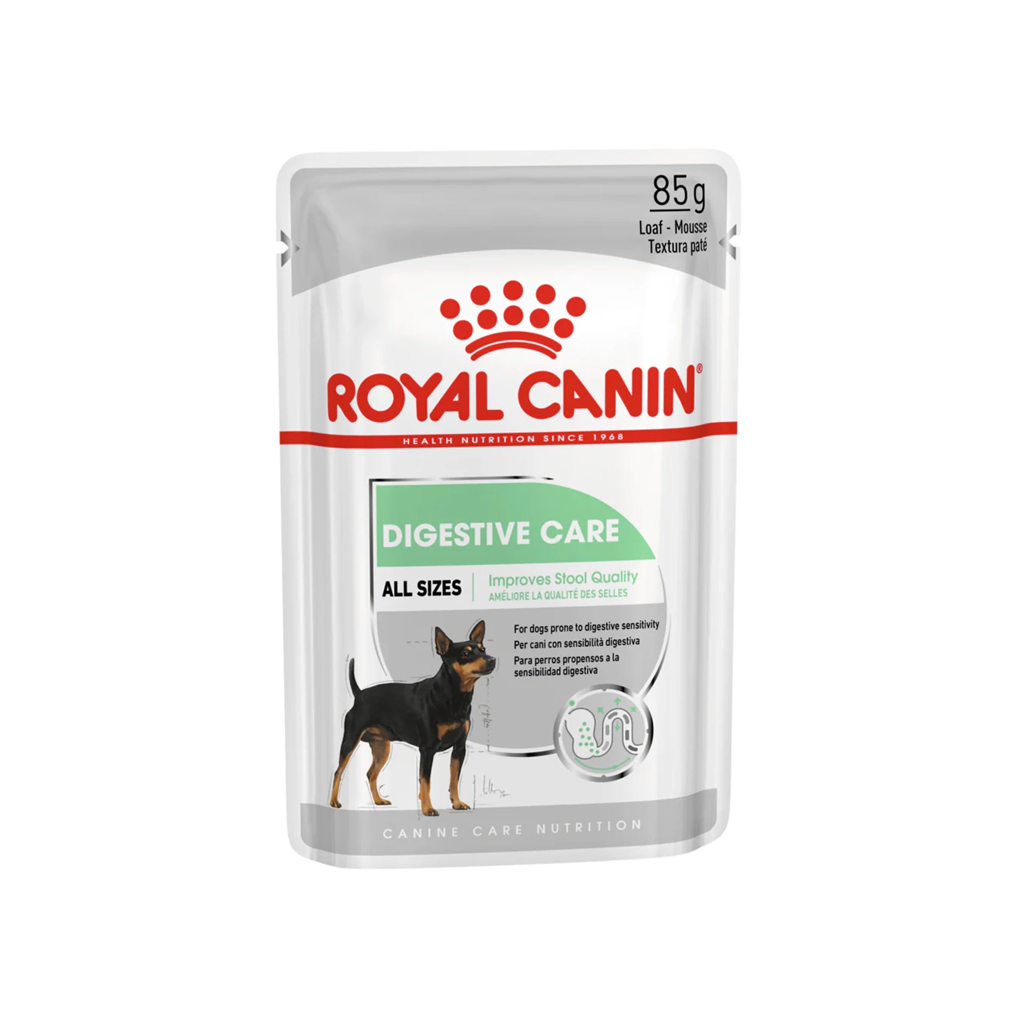 Royal Canin Dog Digestive Care Loaf Pouch 85gx12