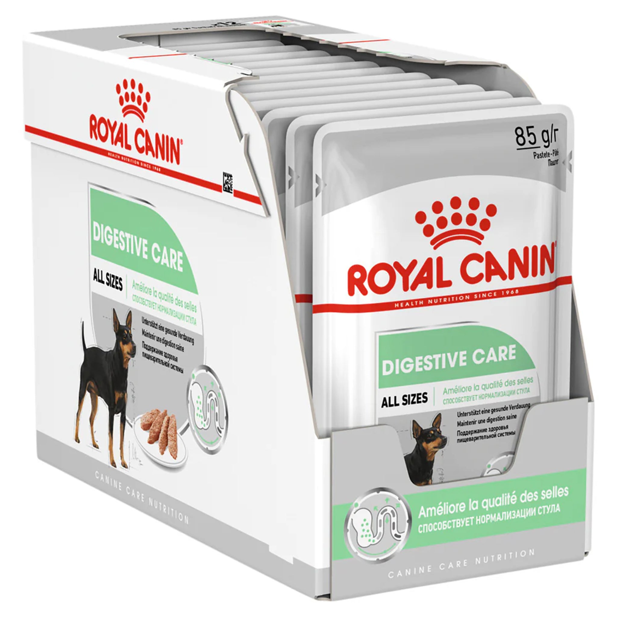 Royal Canin Dog Digestive Care Loaf Pouch 85gx12