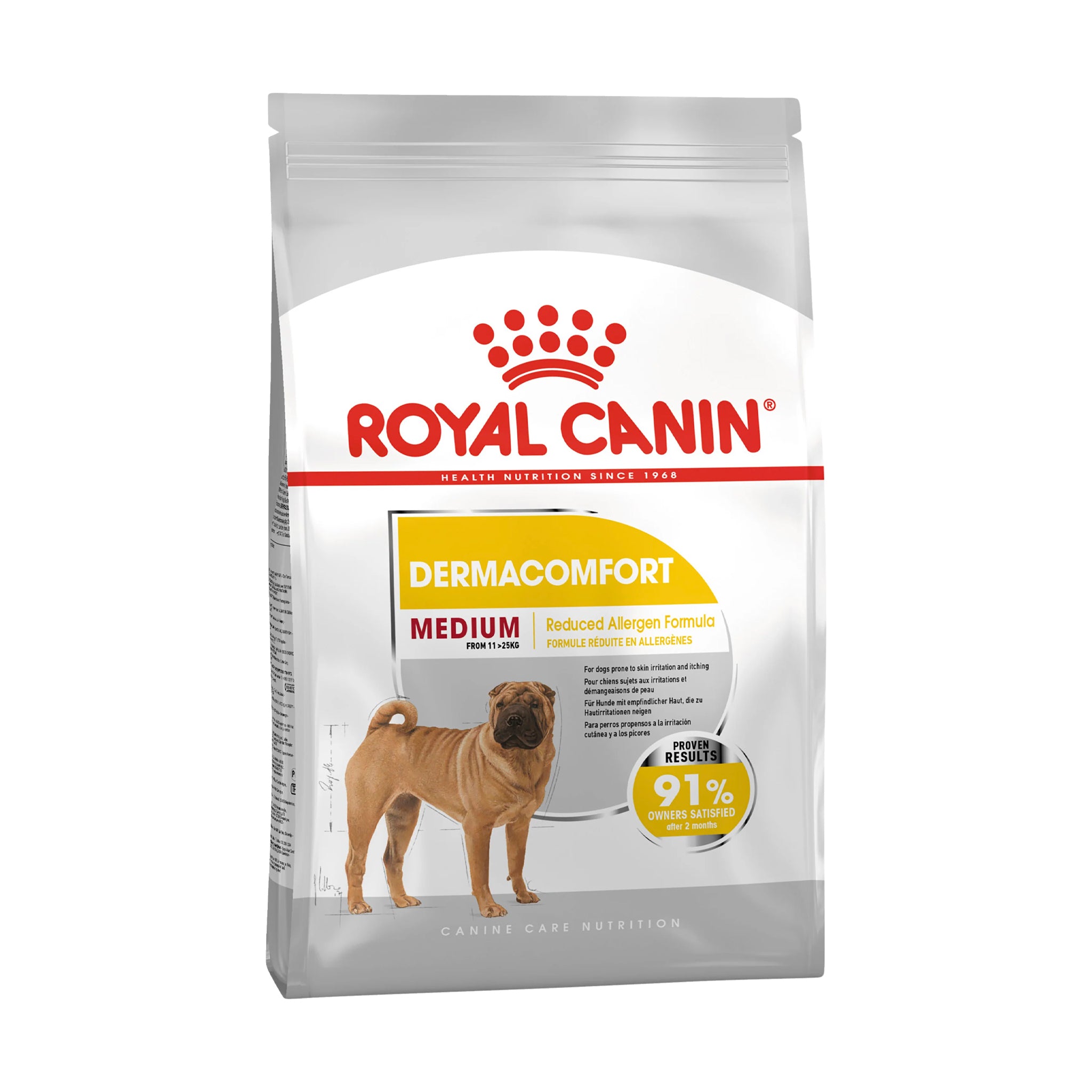 Royal Canin Adult Medium Dermacomfort Care Dry Dog Food 3kg