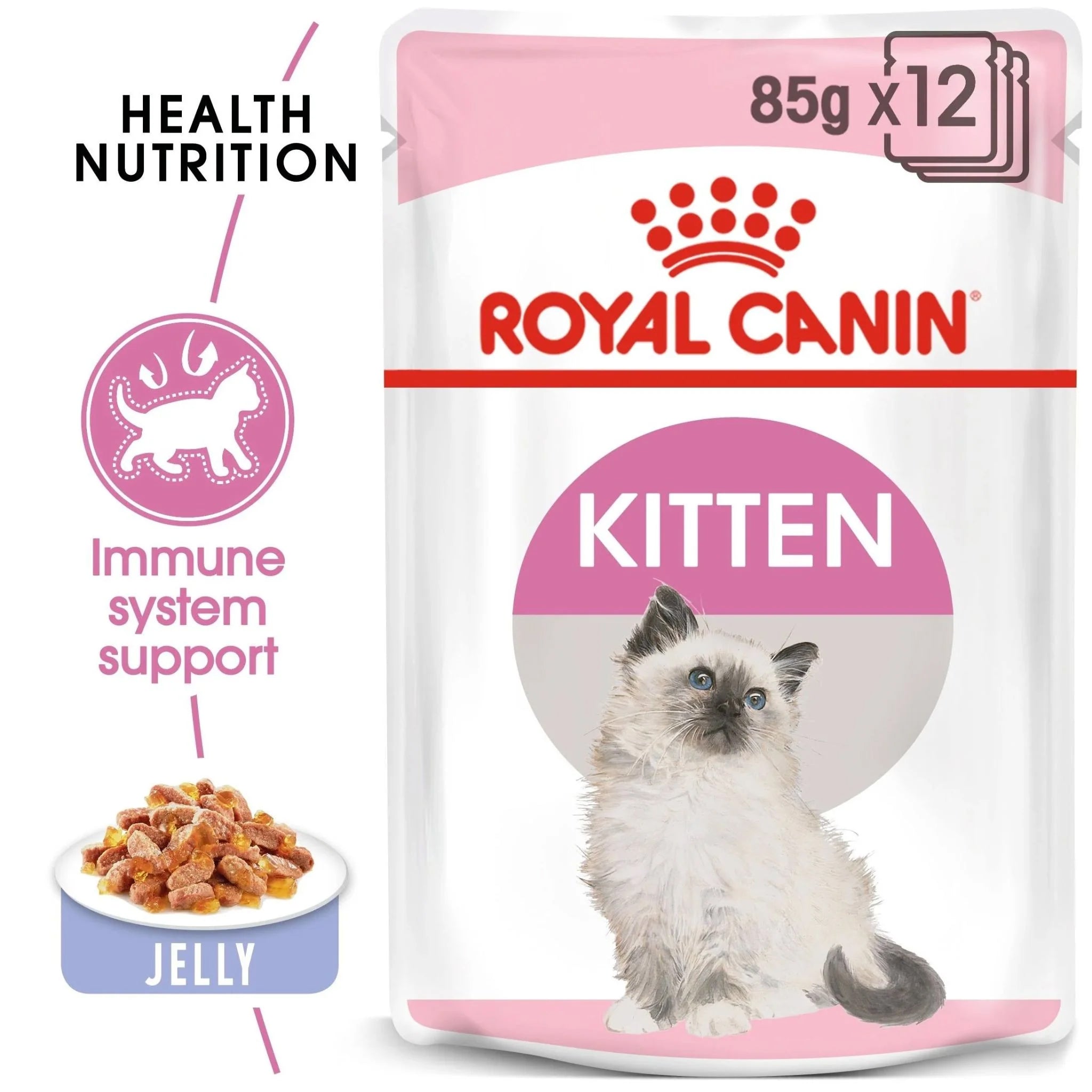 Royal Canin Kitten Gravy Pouches 85gx12