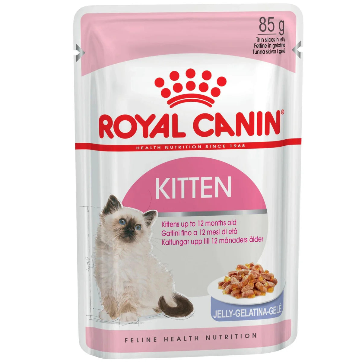 Royal Canin Kitten Jelly Pouches 85gx12