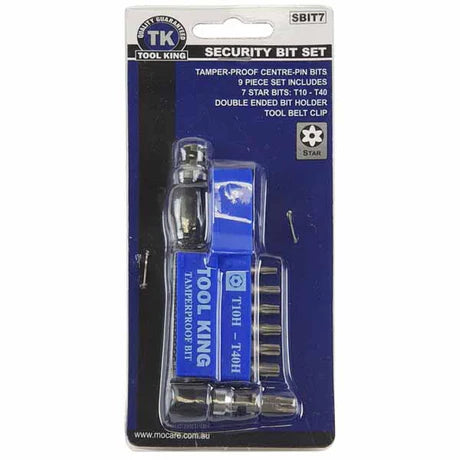 TOOLKING Security Special Bit Set 7pce
