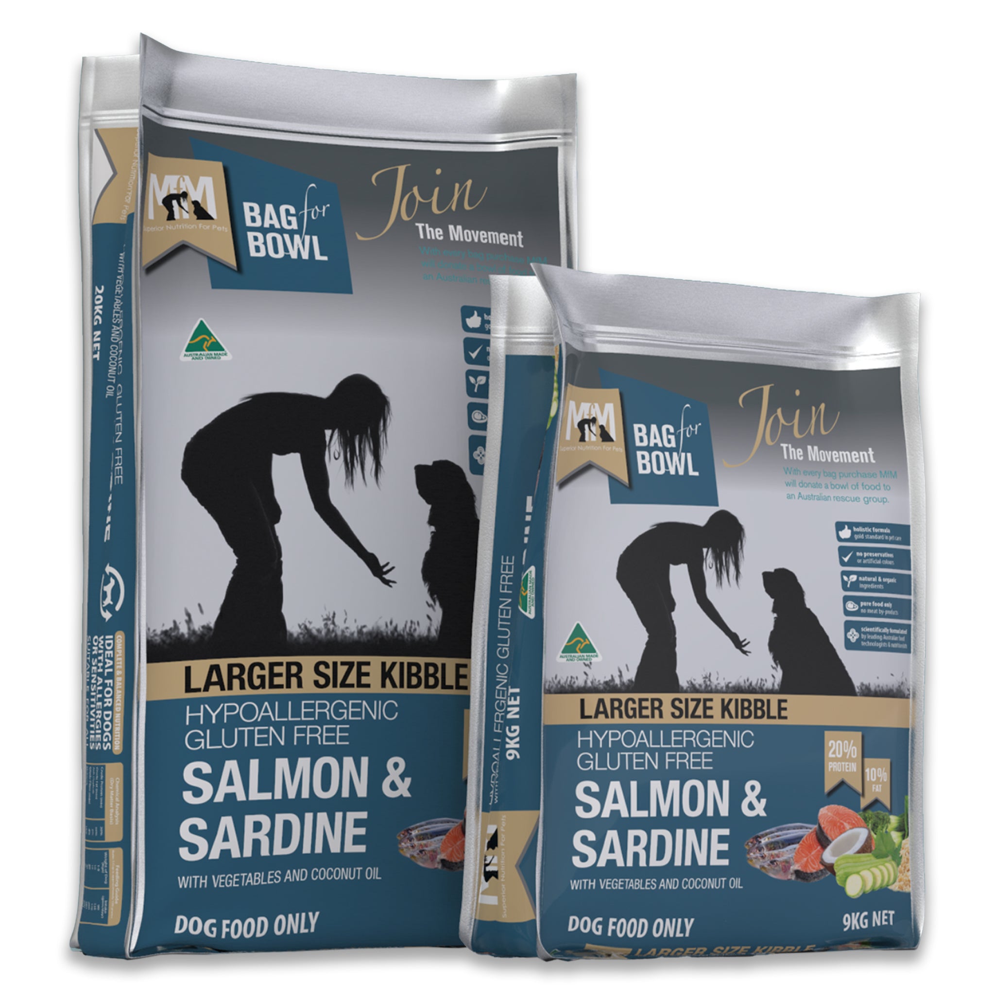 Meals for Mutts MFM Large Breed Salmon and Sardine
