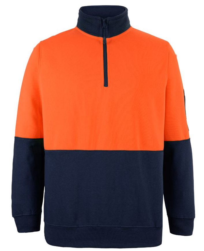 JB's Hi Vis 1/2 Zip Fleecy