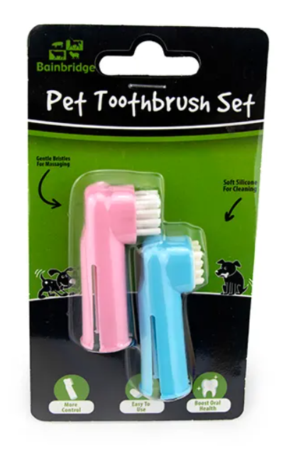 Bainbridge Pet Toothbrush Set