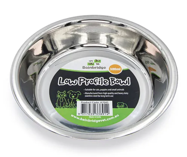 Bainbridge Cat Dish S.S 300ml