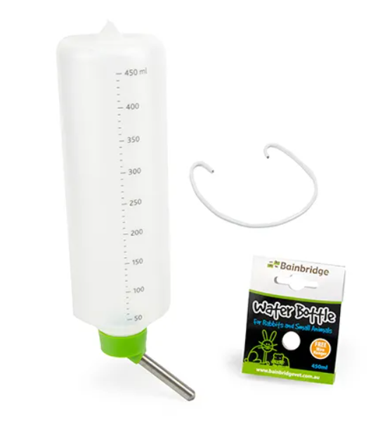 Bainbridge Plastic Water Bottle Rabbits