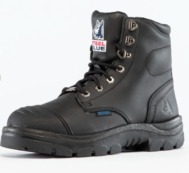 Steel Blue 312639 Argyle Zip Scuff Cap Waterproof Safety Boot