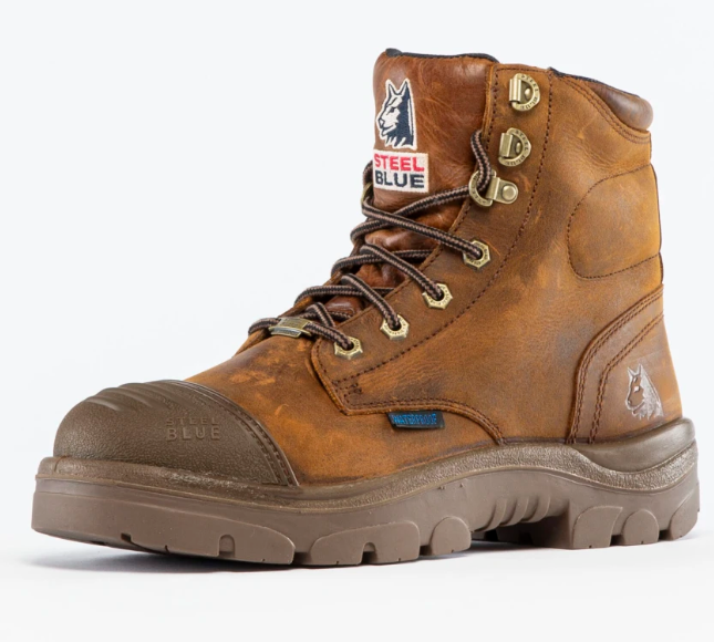 Steel Blue 312639 Argyle Zip Scuff Cap Waterproof Safety Boot