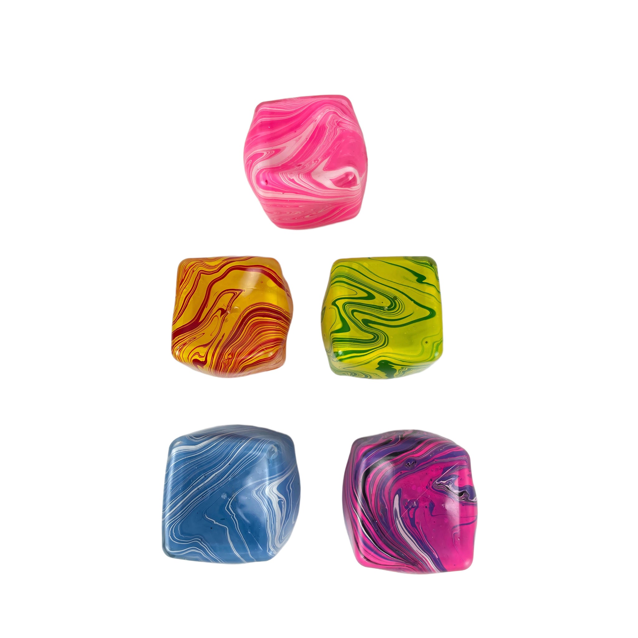 Squishy Marble Cube assorted