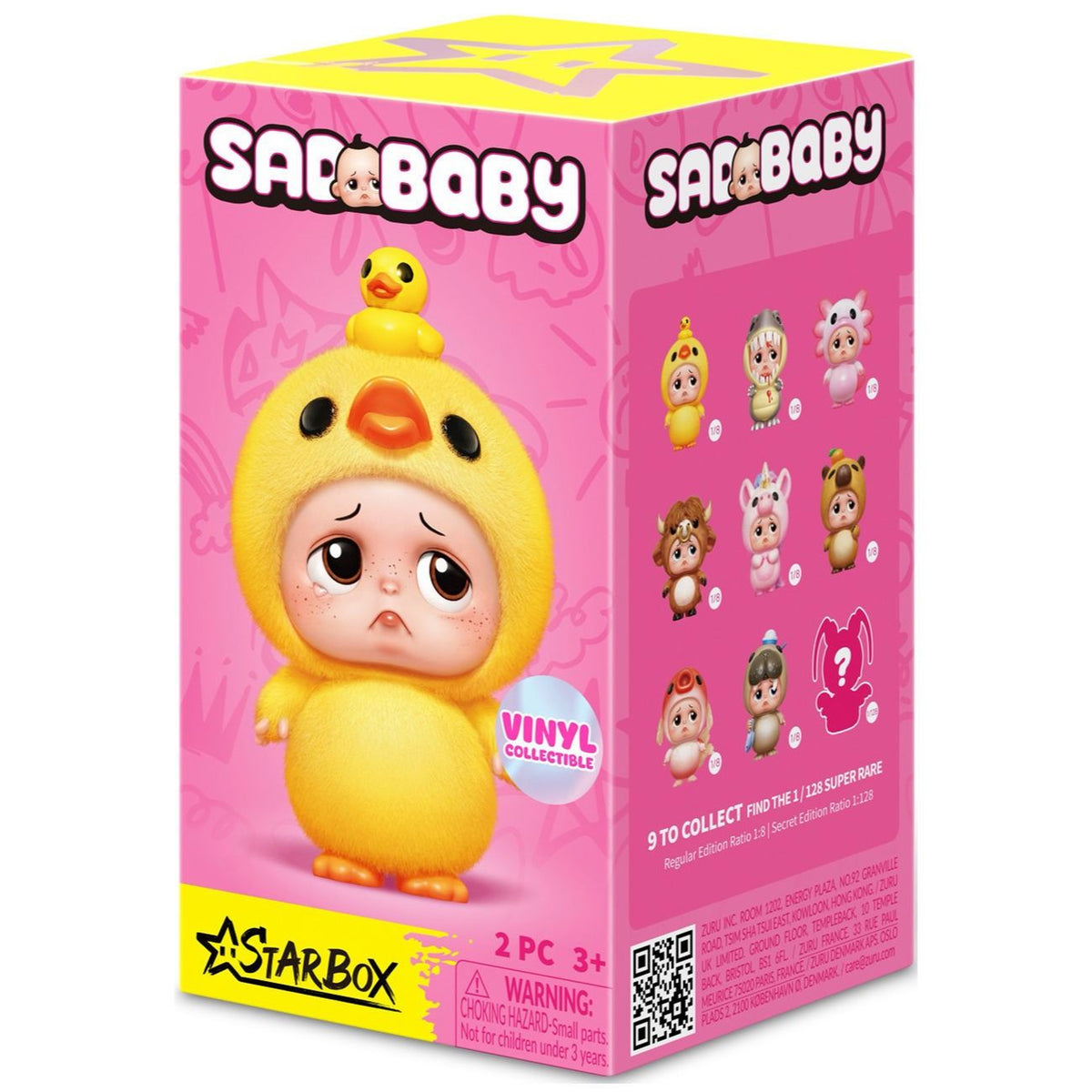 Starbox Sad Baby - Animals Vinyl Blind Box Series 1