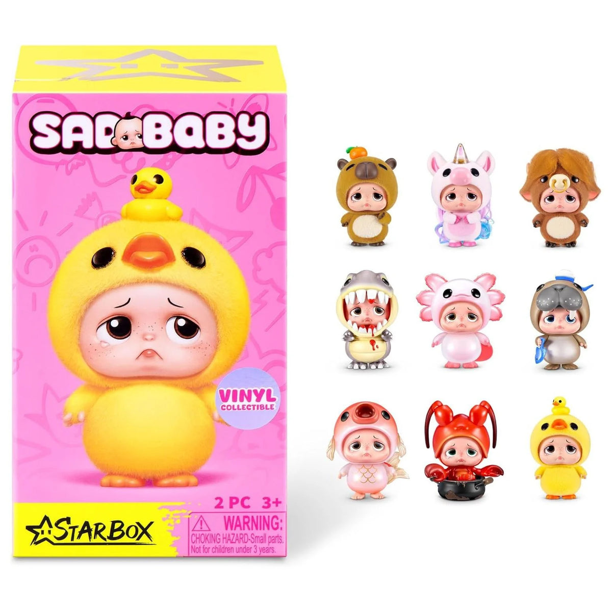Starbox Sad Baby - Animals Vinyl Blind Box Series 1