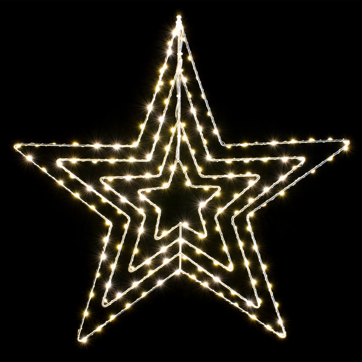 Starry Wire Gold Snowflake/Star Speed Flash Assorted