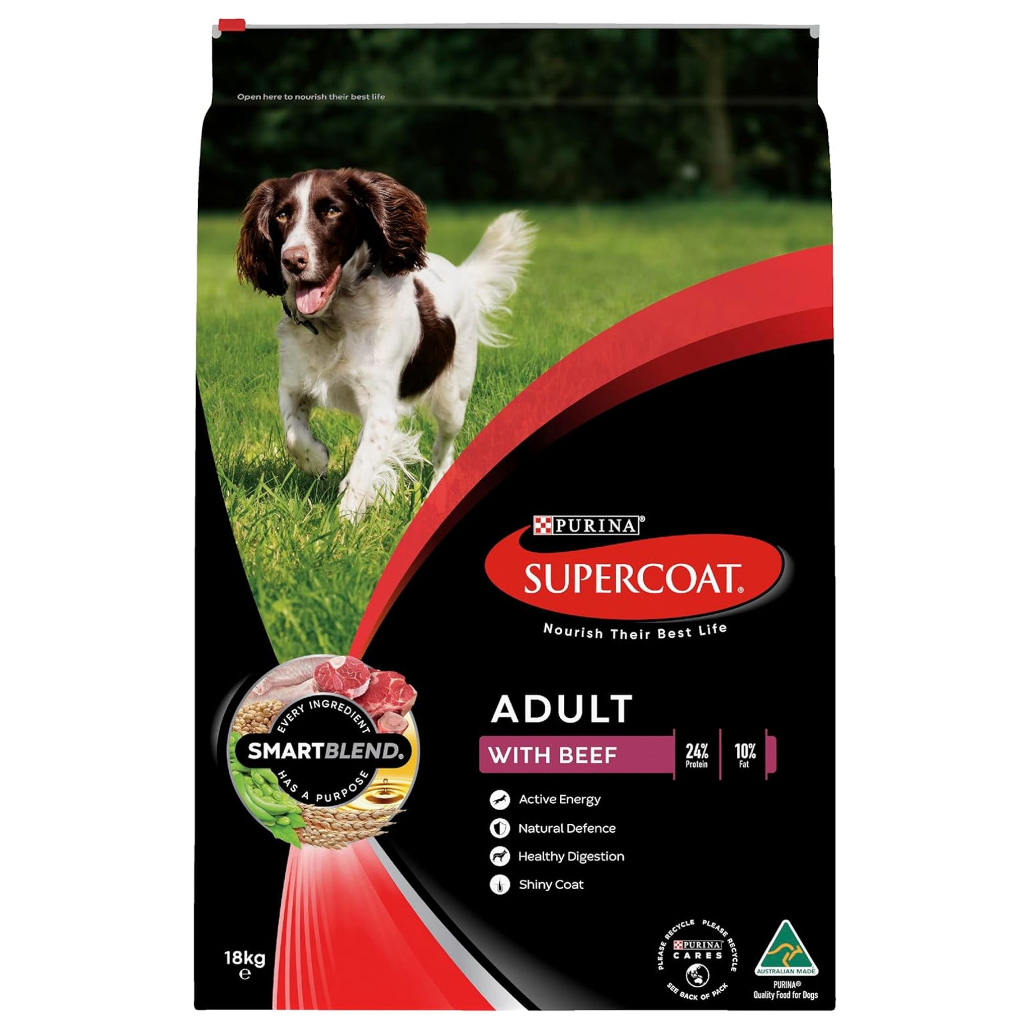 Supercoat Adult Beef Dry Dog Food