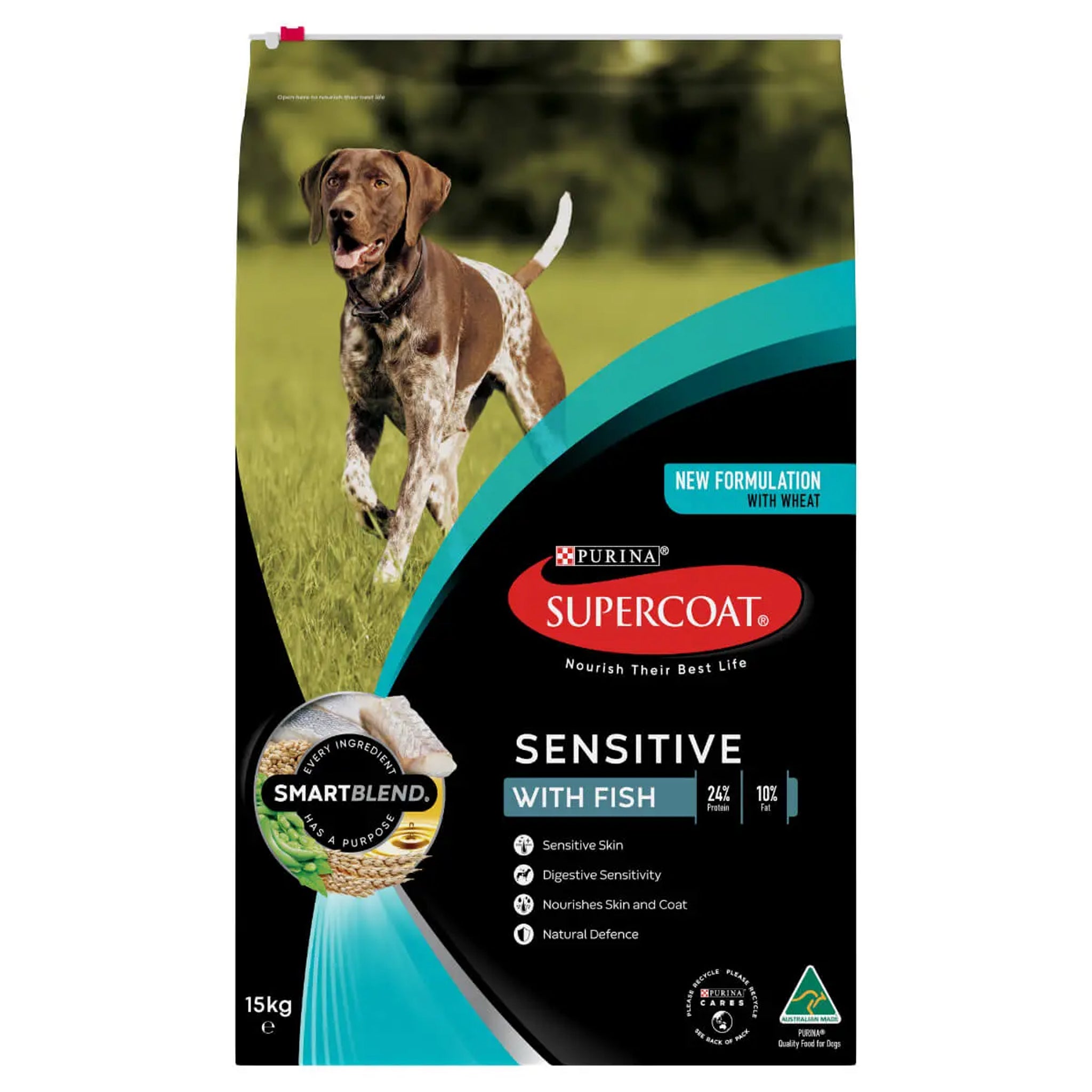 Supercoat Adult Sensitive Fish Dry Dog Food