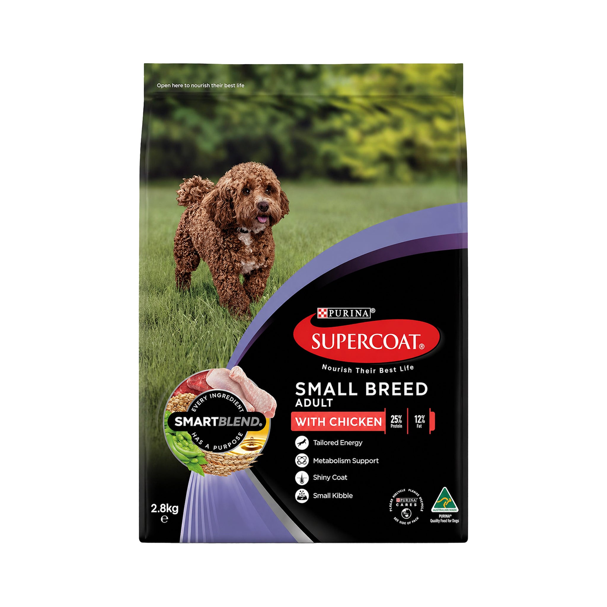 Supercoat Adult Small Breed Chicken Dry Dog Food