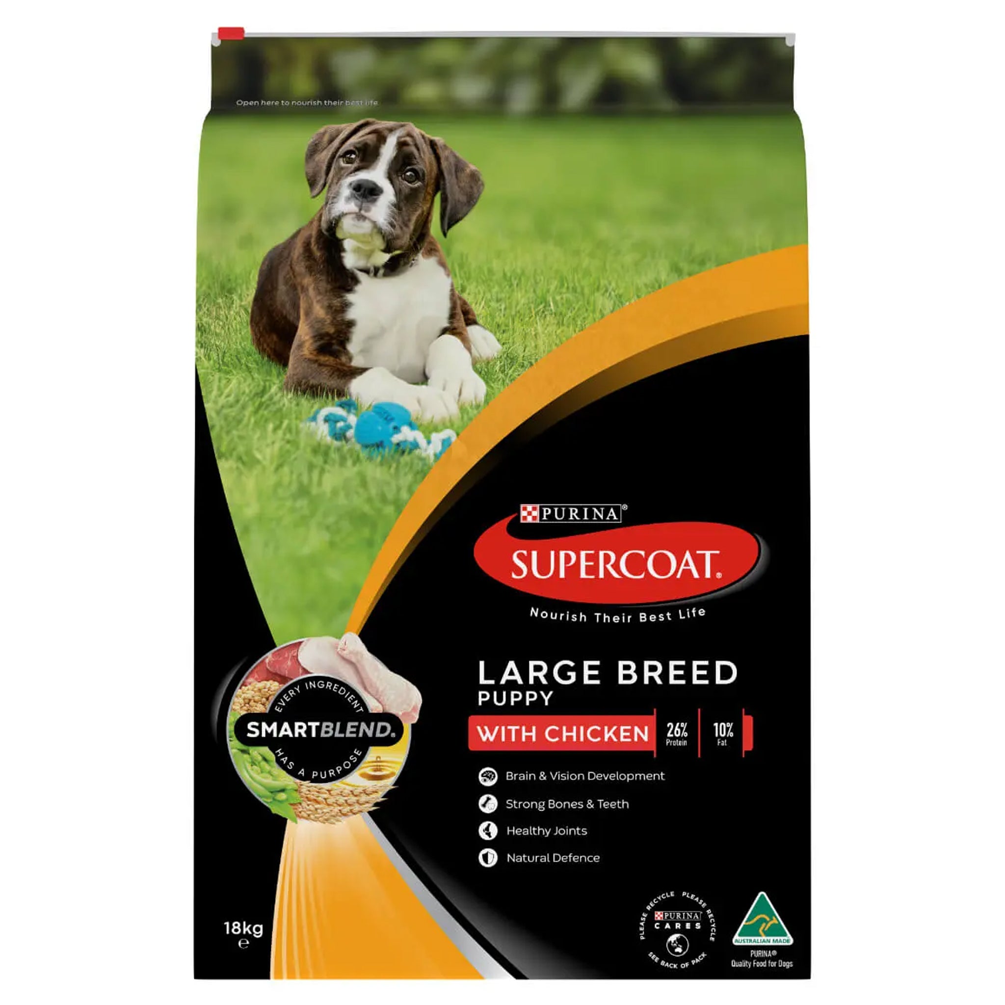 Supercoat Puppy Large Breed Chicken Dry Dog Food