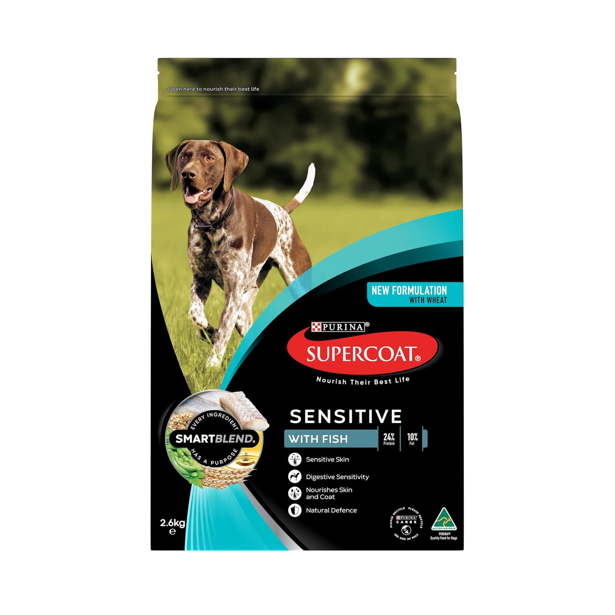Supercoat Adult Sensitive Fish Dry Dog Food