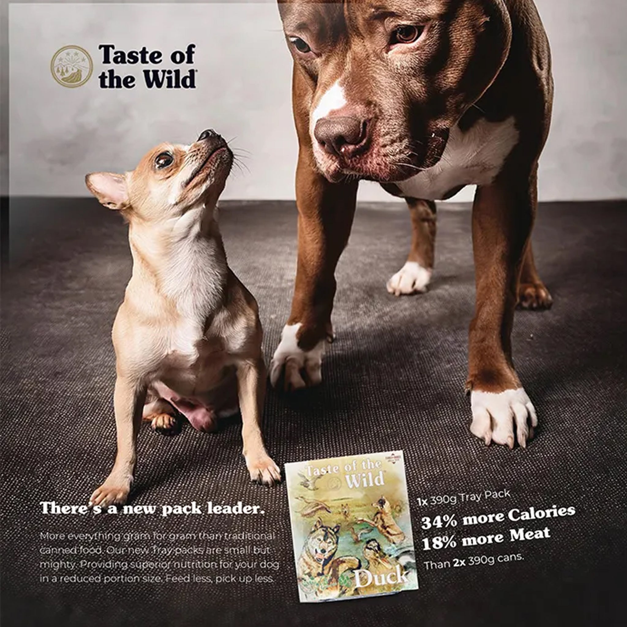 Taste Of The Wild Wet Dog Food Duck and Chicken 390g x 7