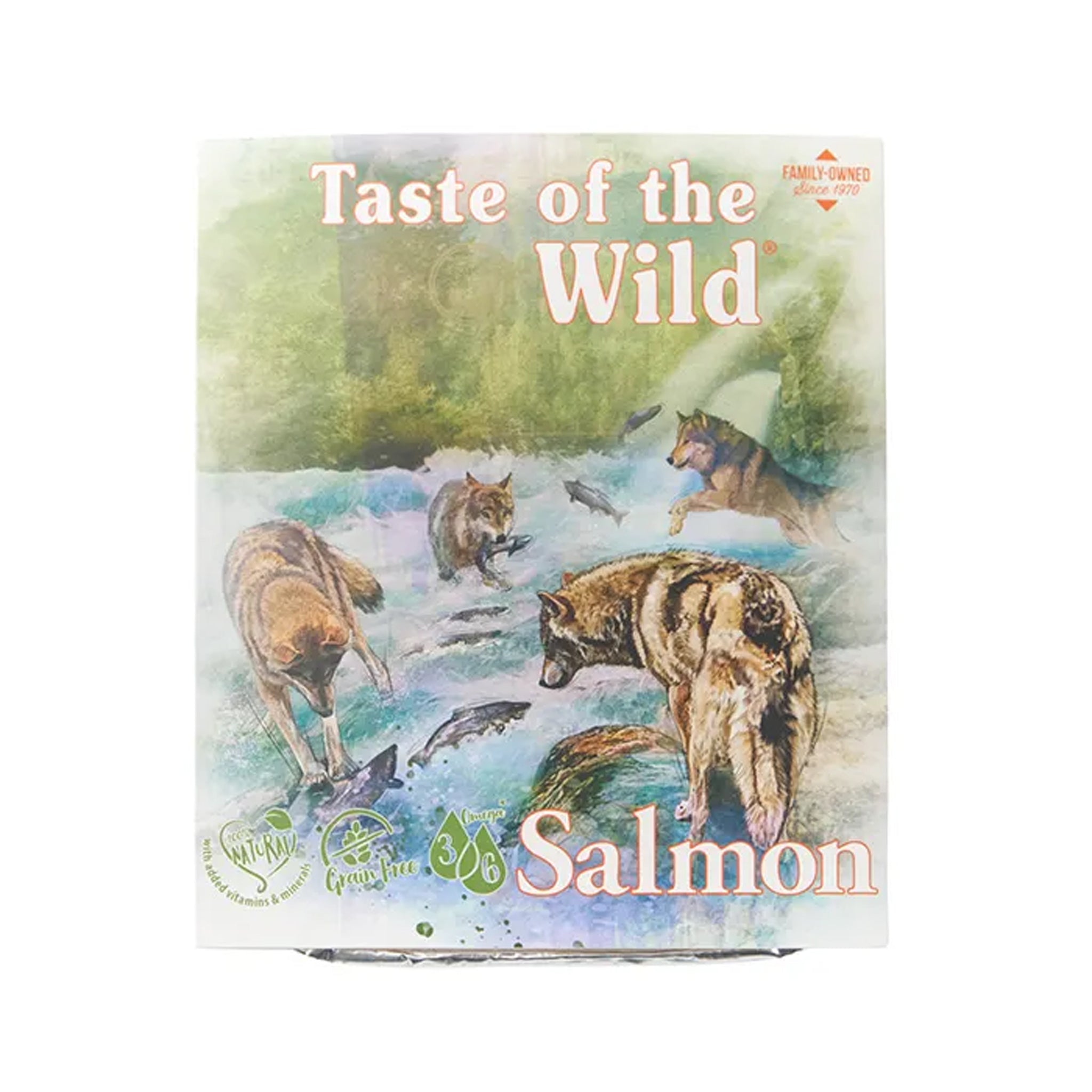 Taste Of The Wild Wet Dog Food Salmon and Herring 390g x 7