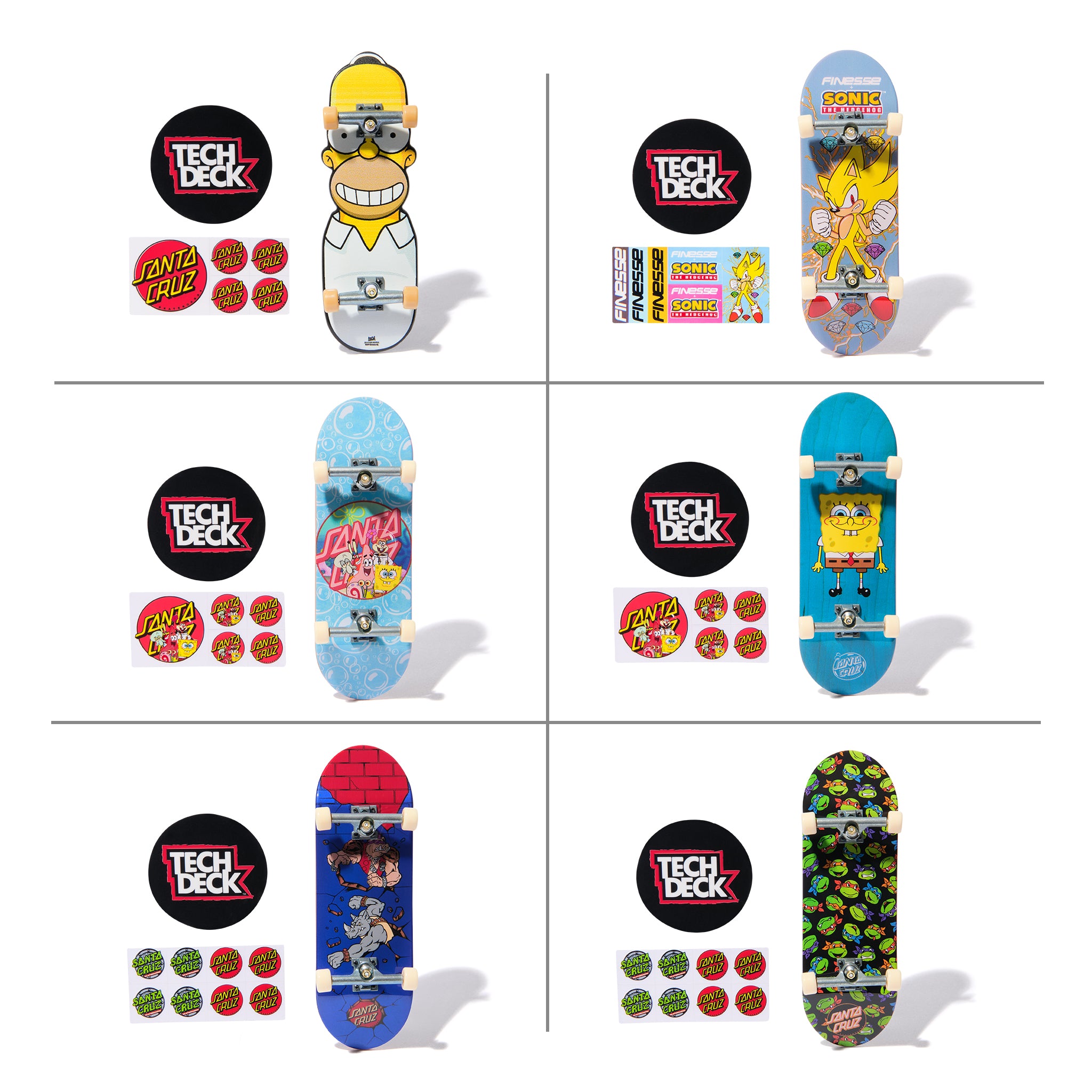 Tech Deck 96mm Fingerboards Entertainment Series Assorted