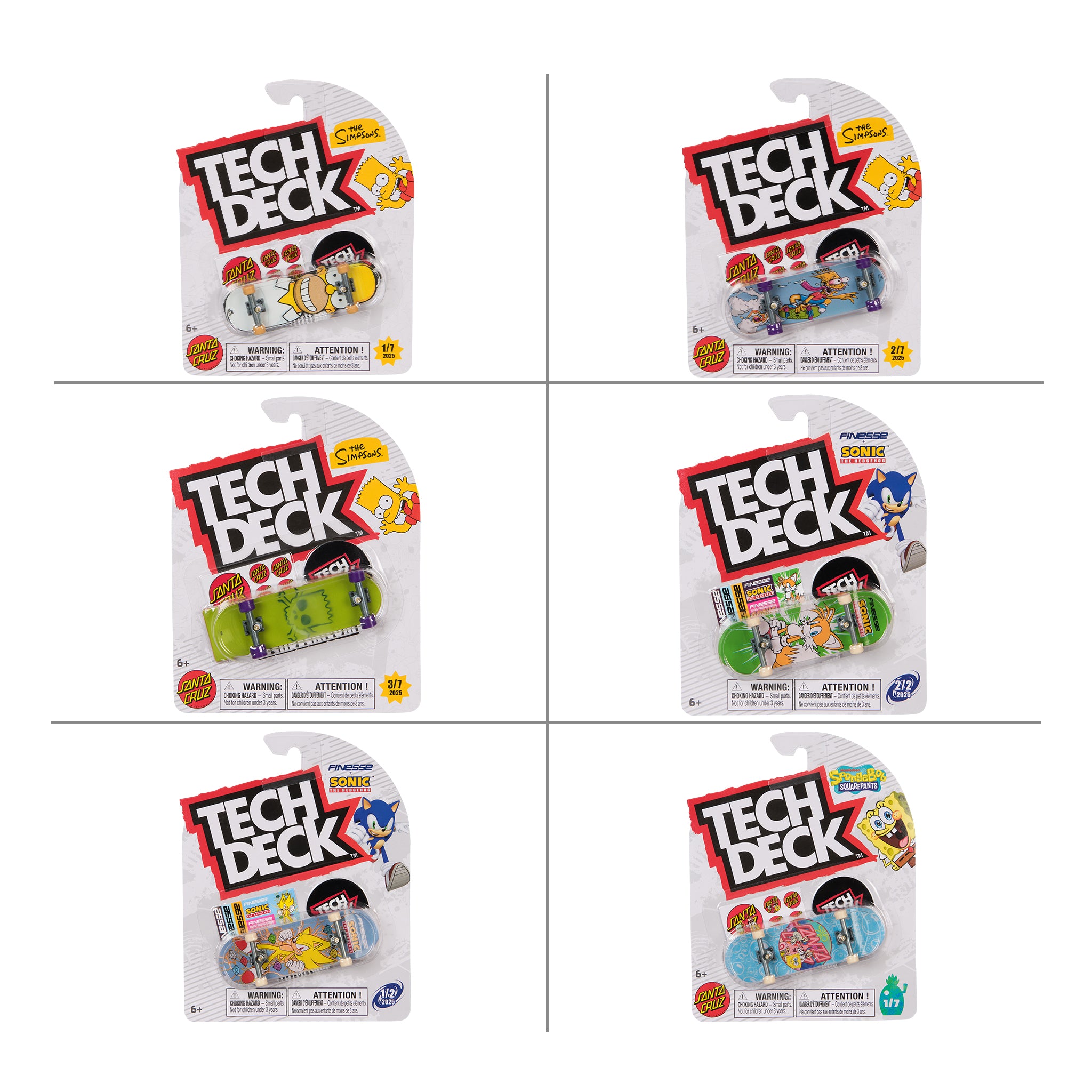 Tech Deck 96mm Fingerboards Entertainment Series Assorted