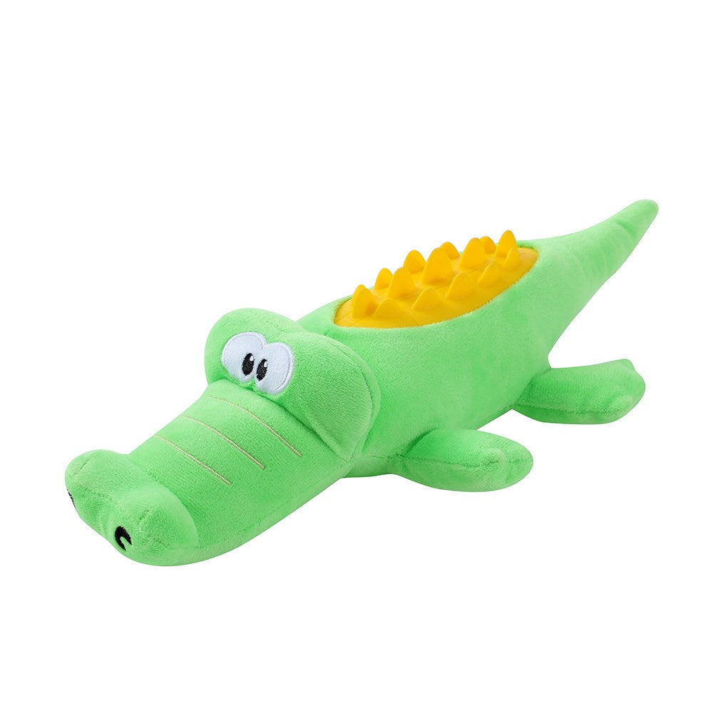 Tidal Pals Sea Plush Dog Toy with TPR – 35cm (Assorted)