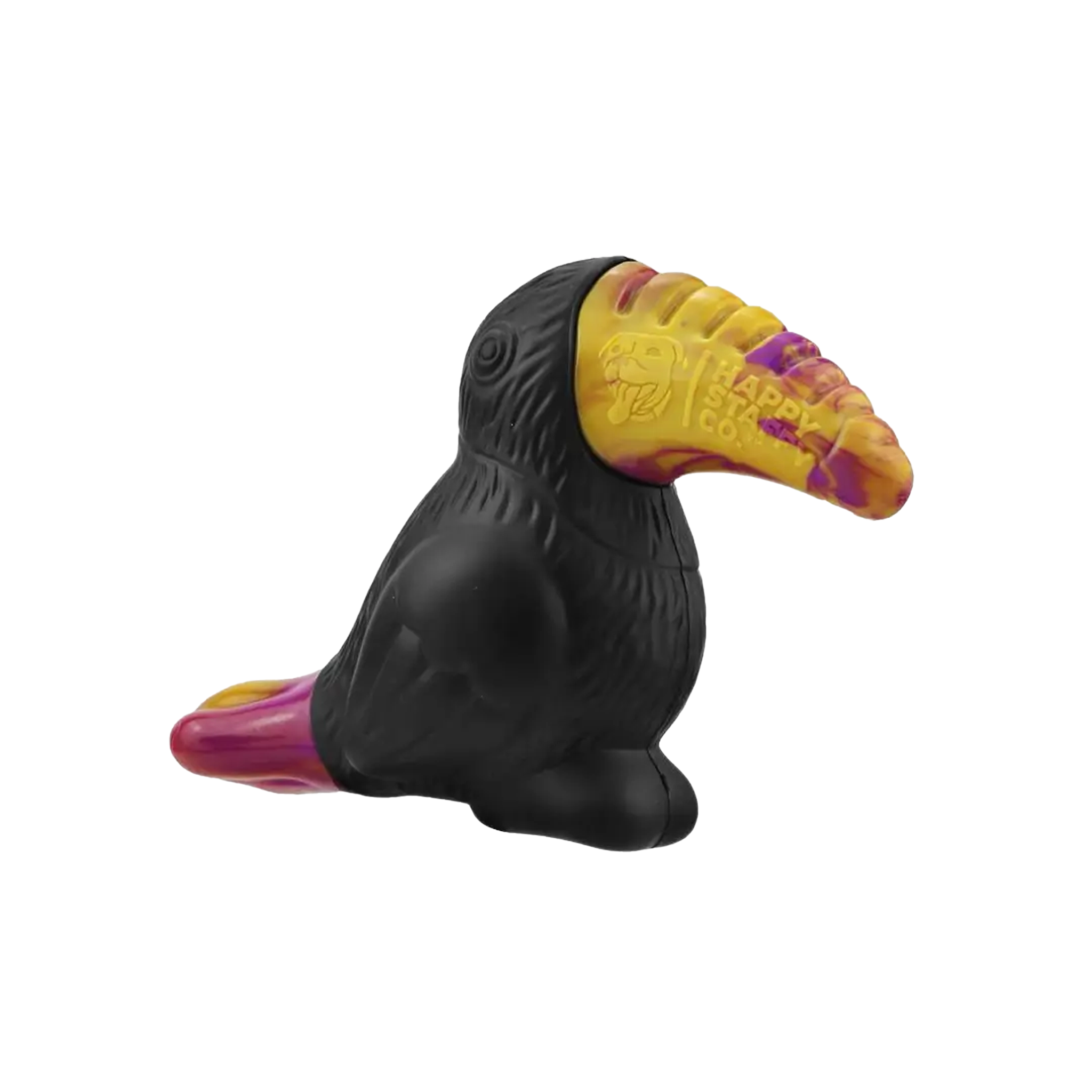Happy Staffy Trevor The Toucan