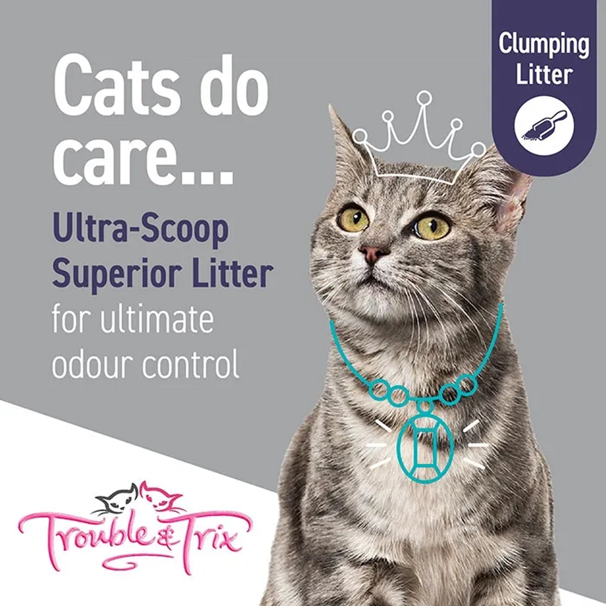 Trouble & Trix Ultra Scoop Multi Cat Litter