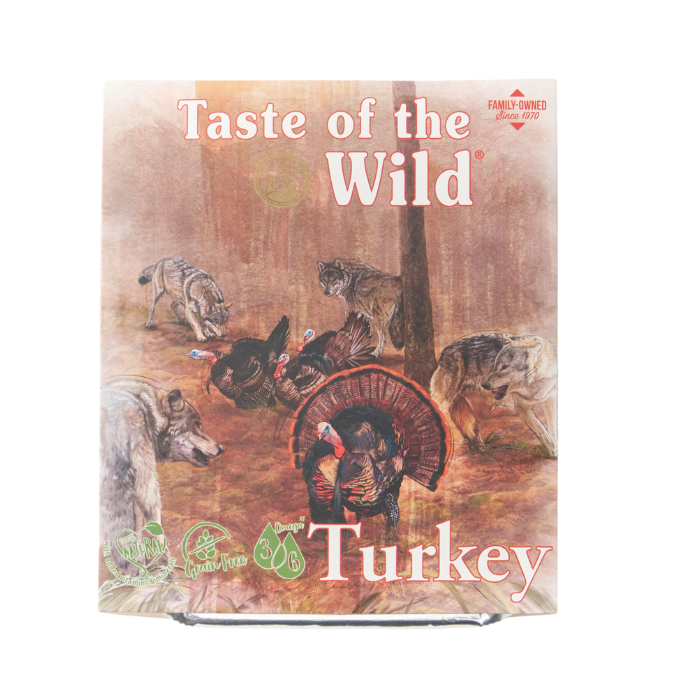 Taste Of The Wild Wet Dog Food Turkey and Duck 390g x 7