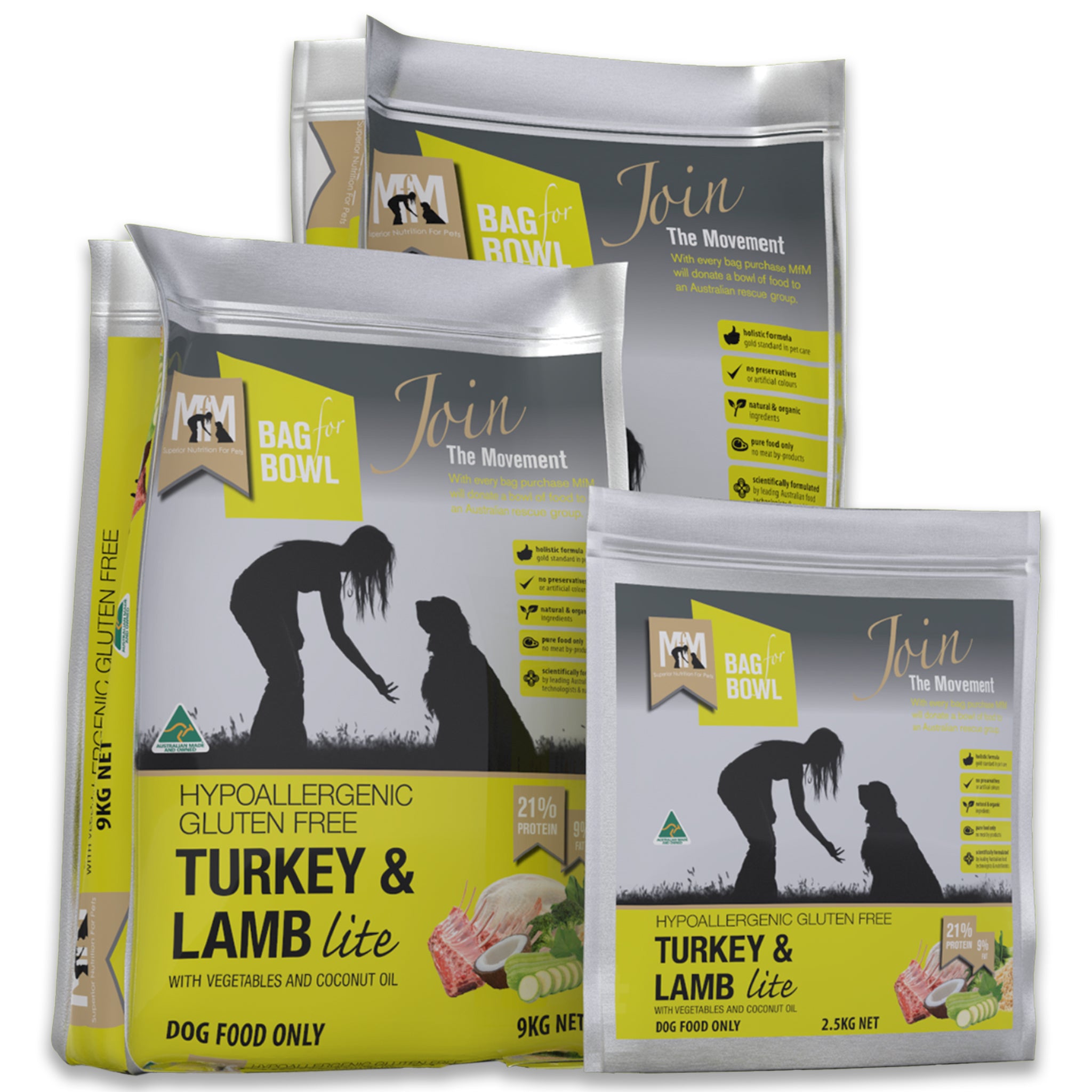 Meals for Mutts MFM Lite Turkey and Lamb