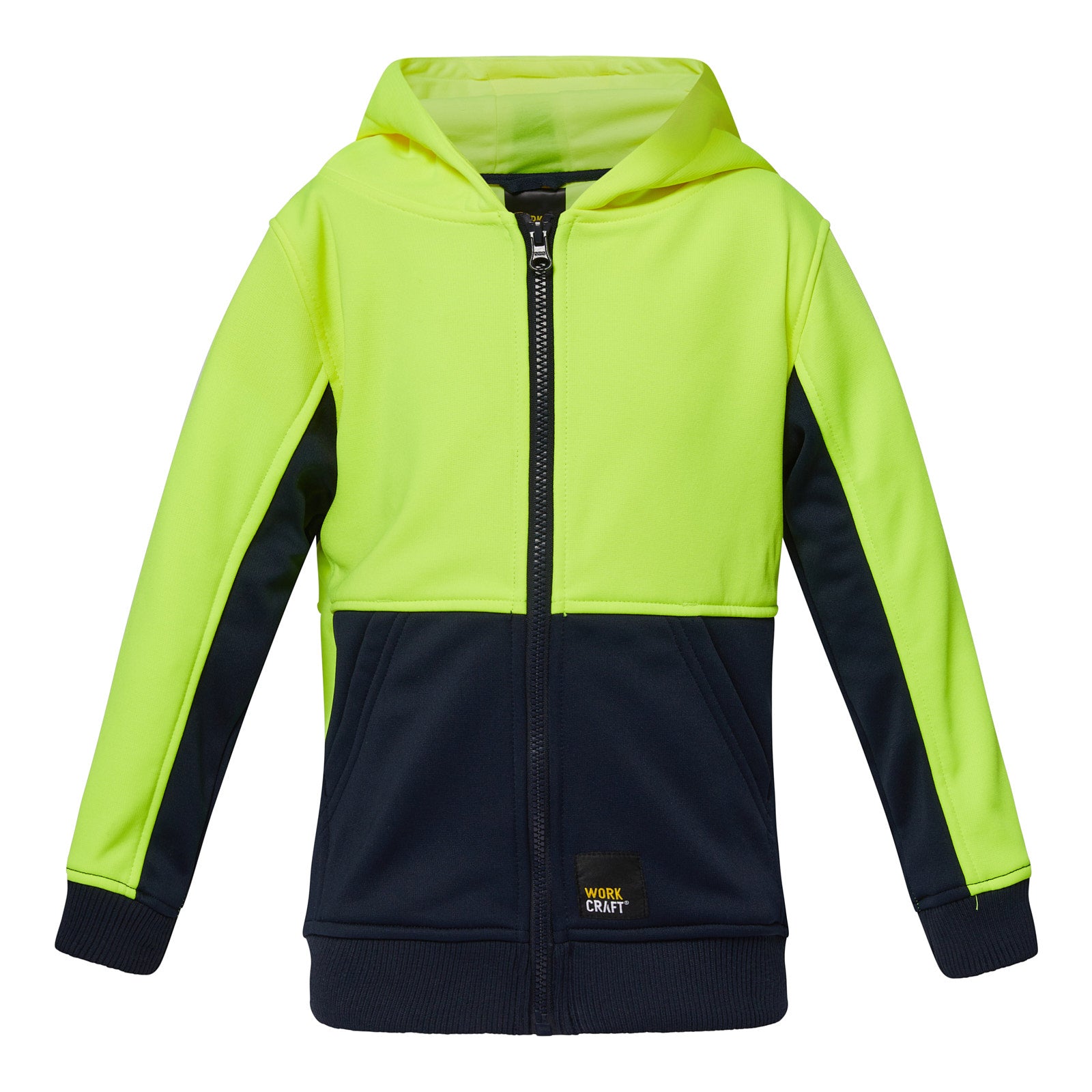 WorkCraft Kids Hi Vis Hoodie