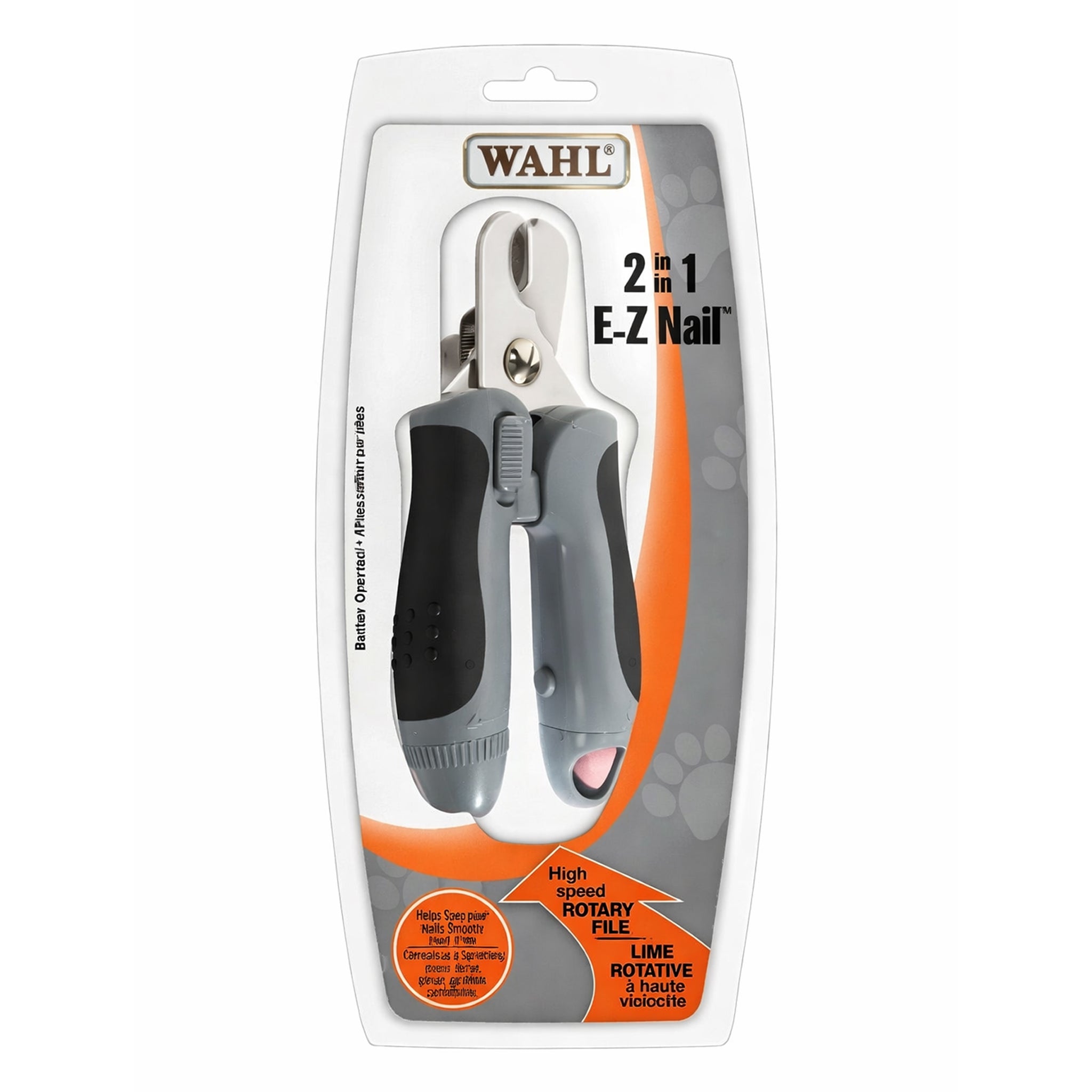 Wahl 2-in-1 E-Z Nail Clipper & File