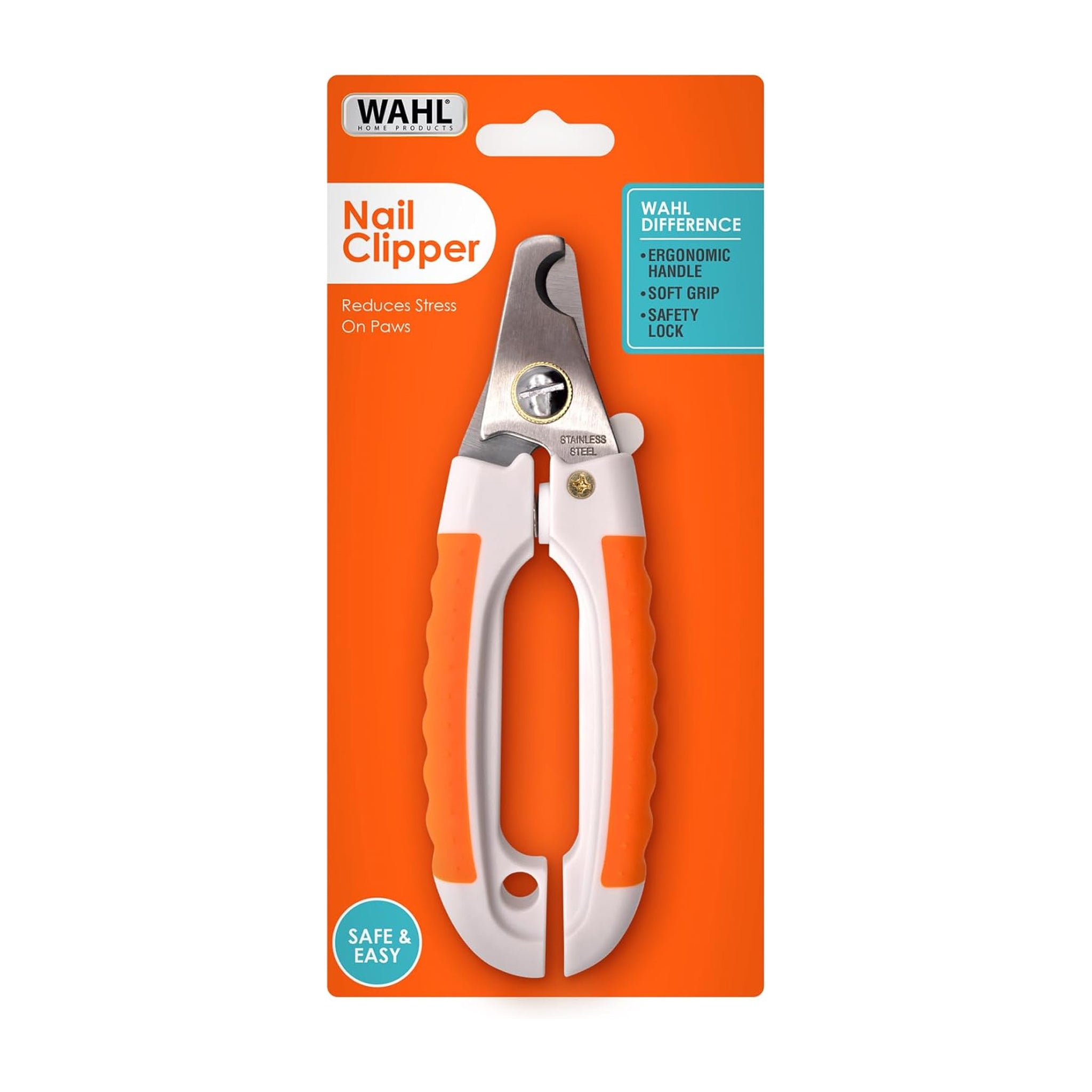 Wahl Large Nail Clipper for Dogs – Orange/White