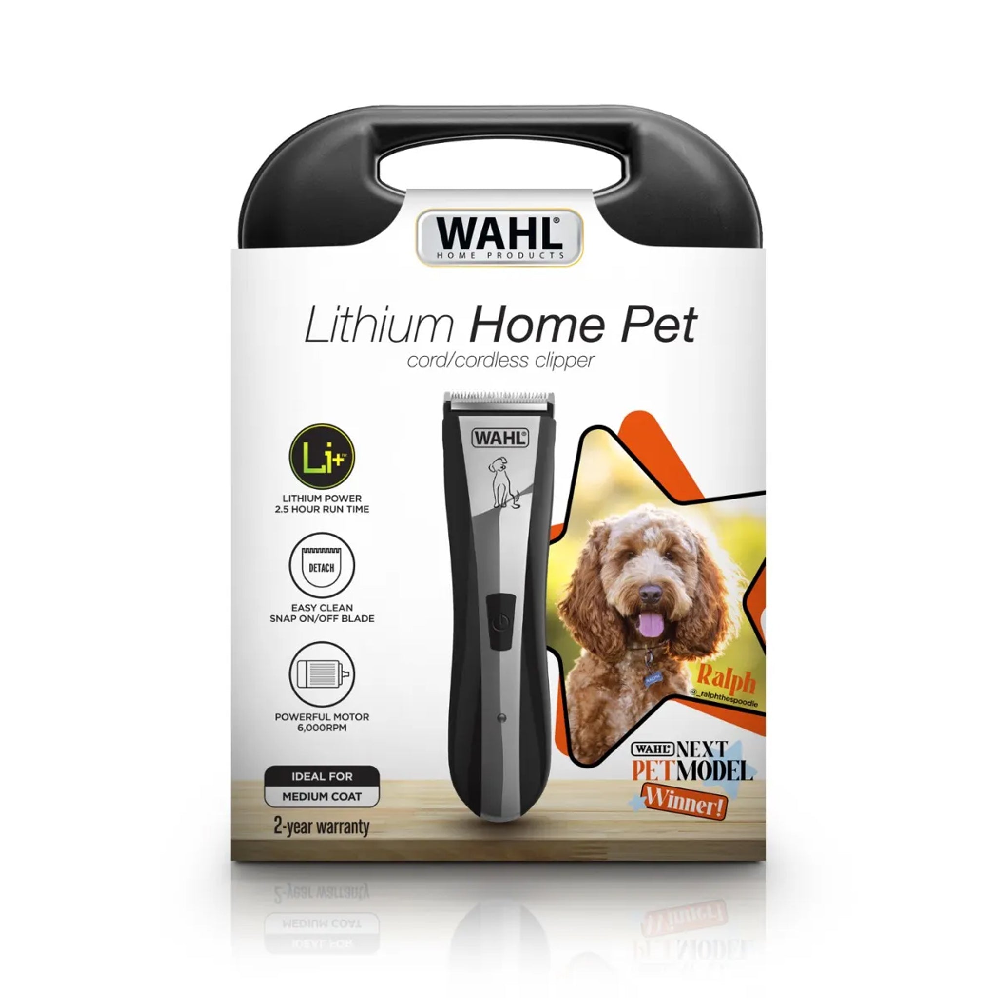 Wahl Lithium Home Pet Clipper – Cordless Grooming Tool