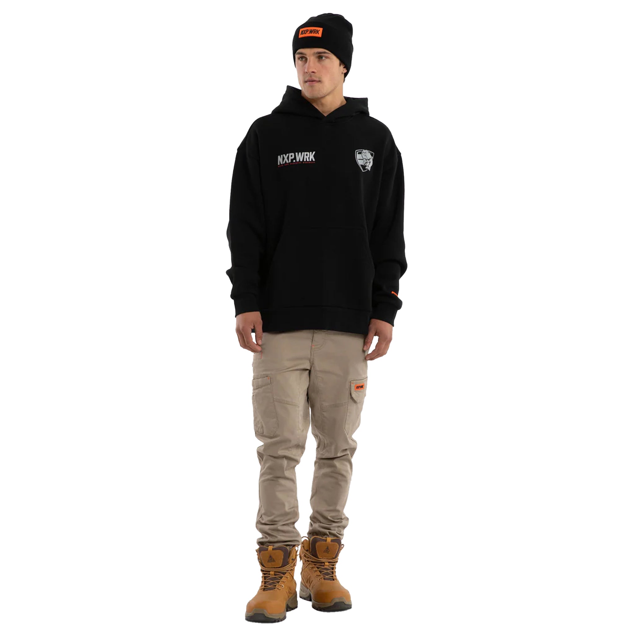 Western Bulldogs Subject Hoodie Jet Black