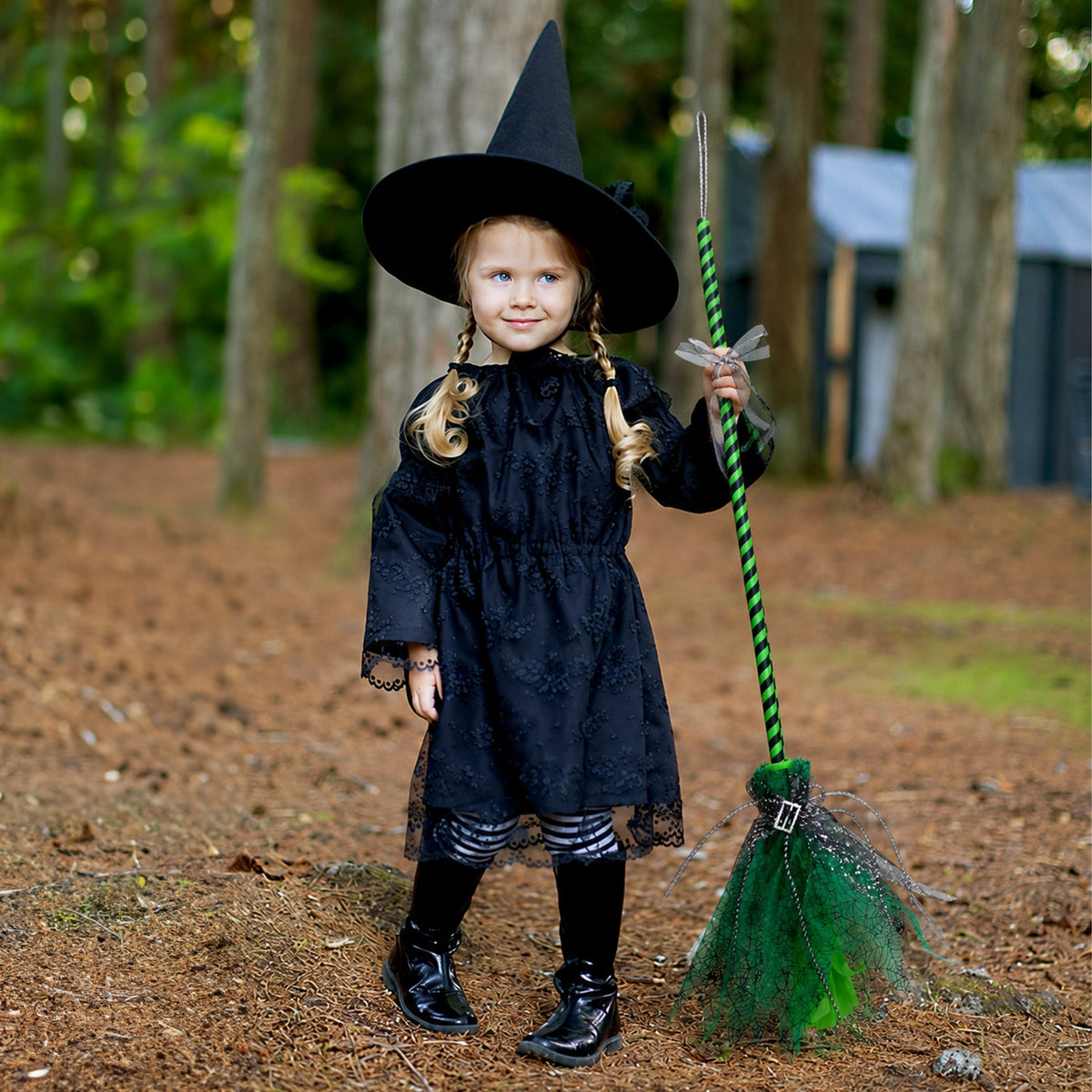 Witch Broom 1.05m Assorted