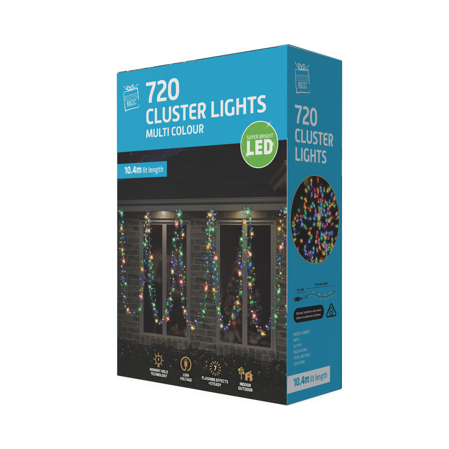 LED Cluster Lights 720
