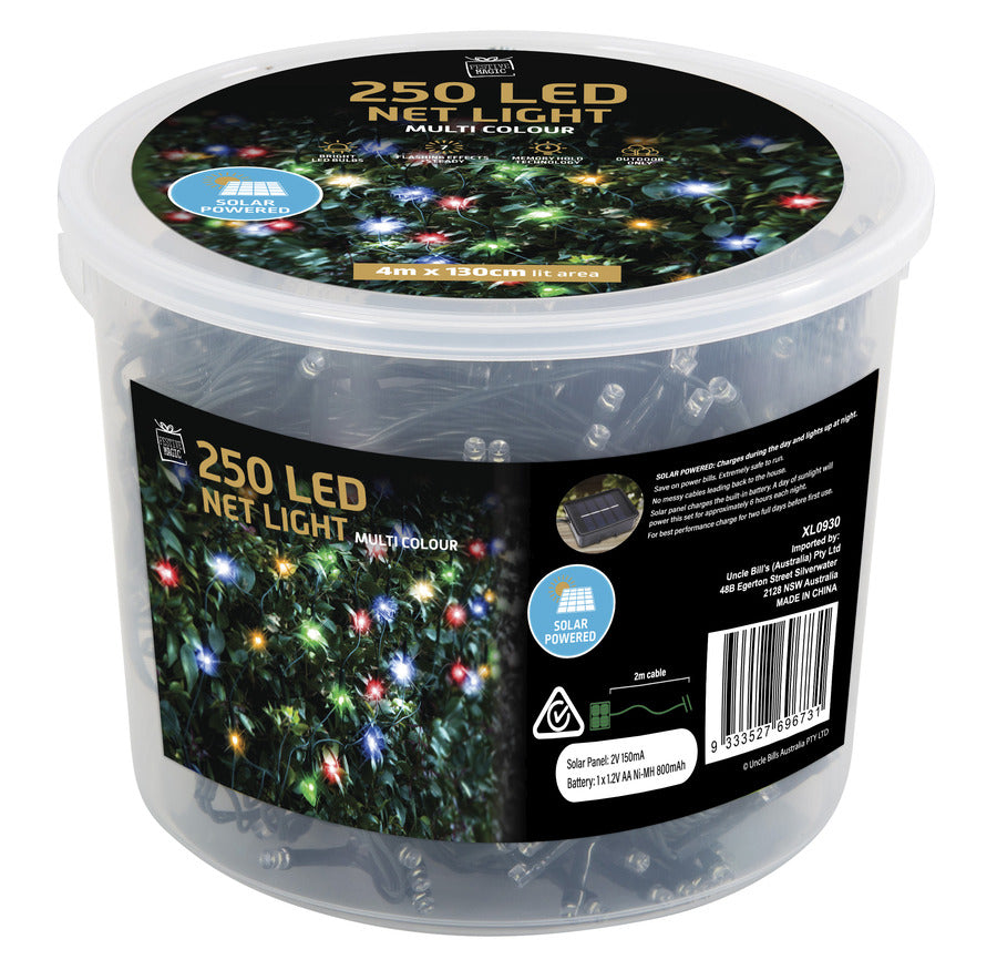 Solar Net Light 250pc
