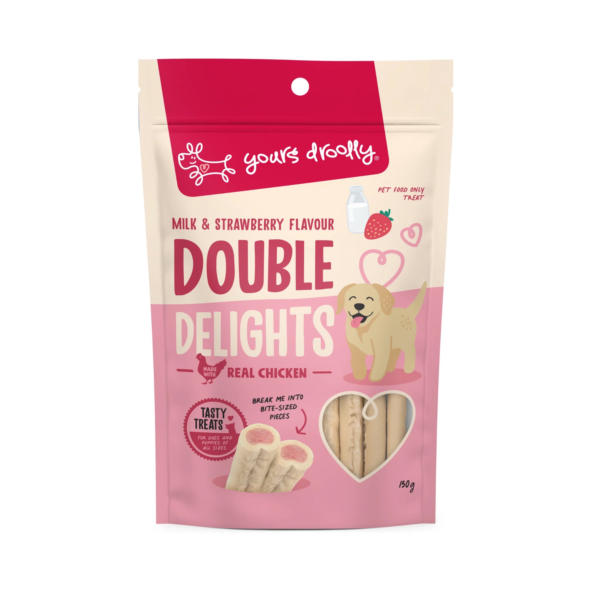 Yours Droolly Double Delights Dog Treats