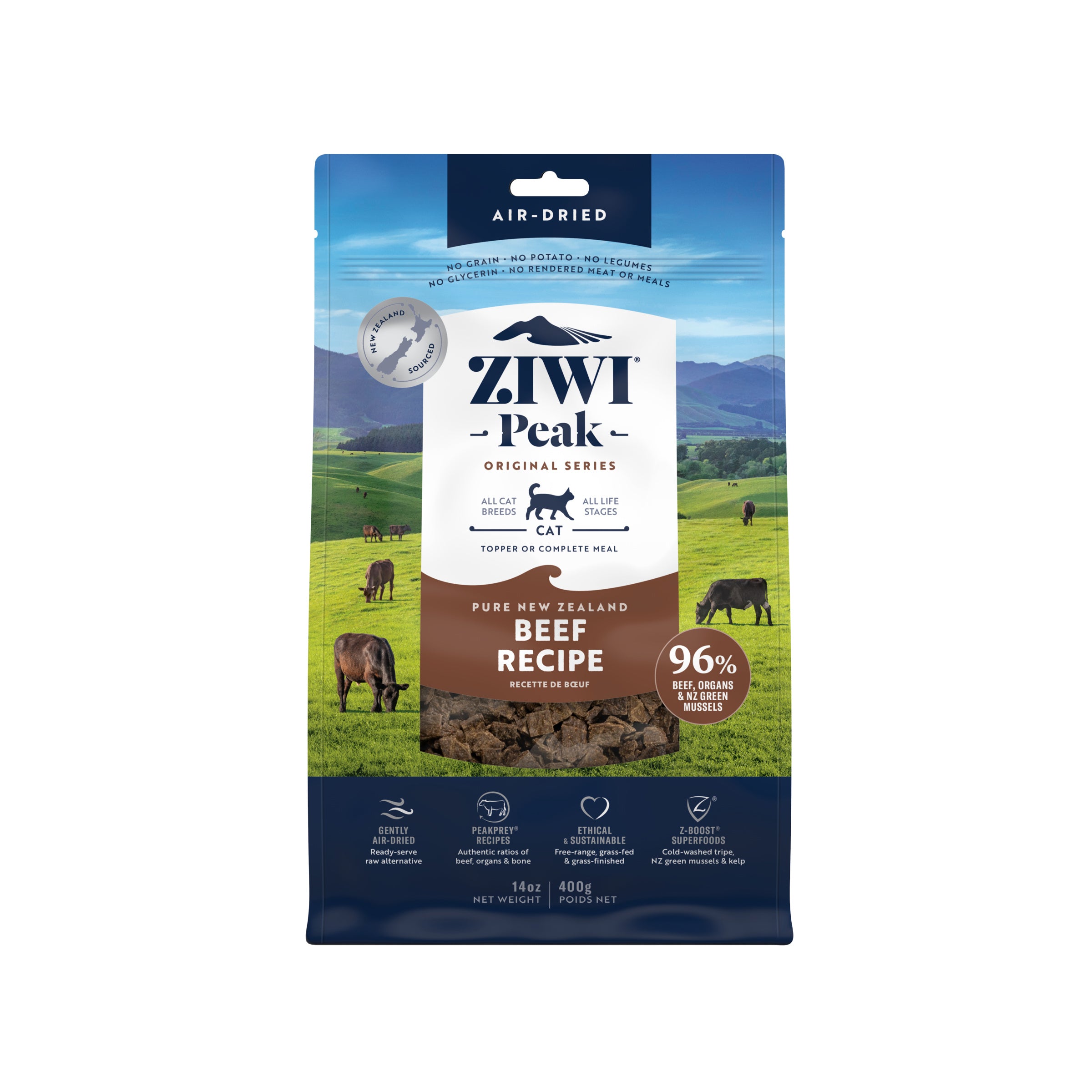 Ziwi Peak Air Dried Cat Food Beef