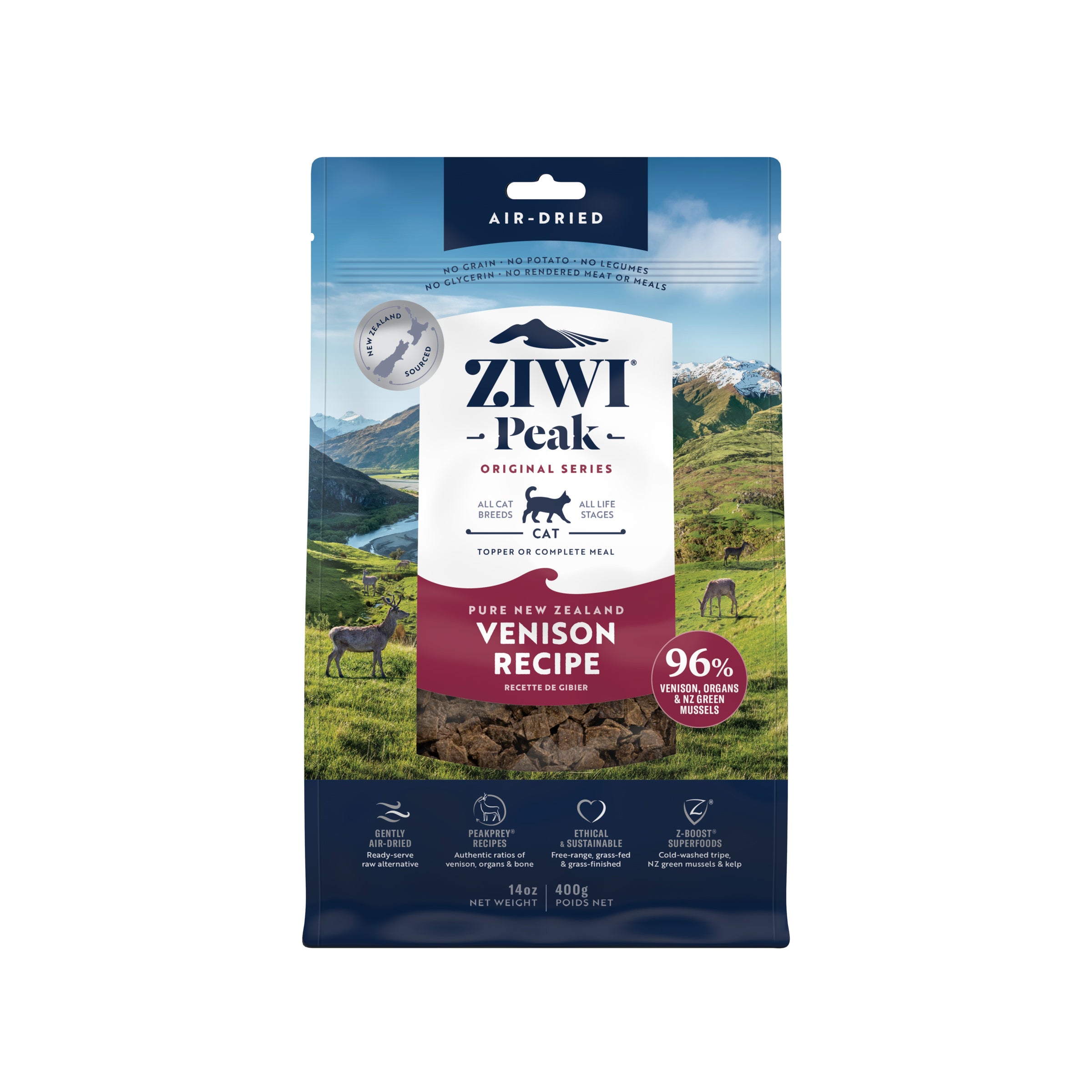 Ziwi Peak Air Dried Cat Food Venison