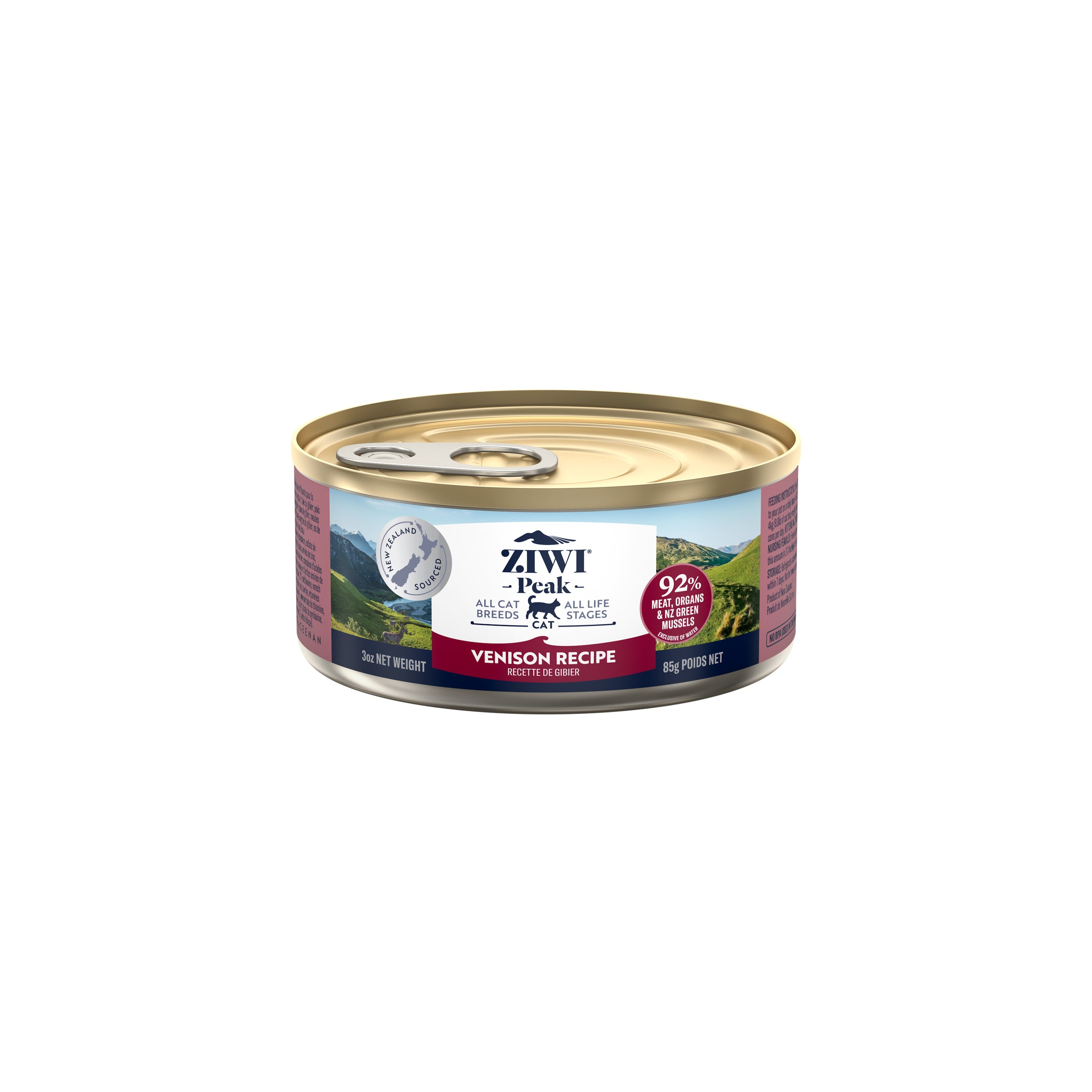 Ziwi Peak Wet Cat Food Cans Venison