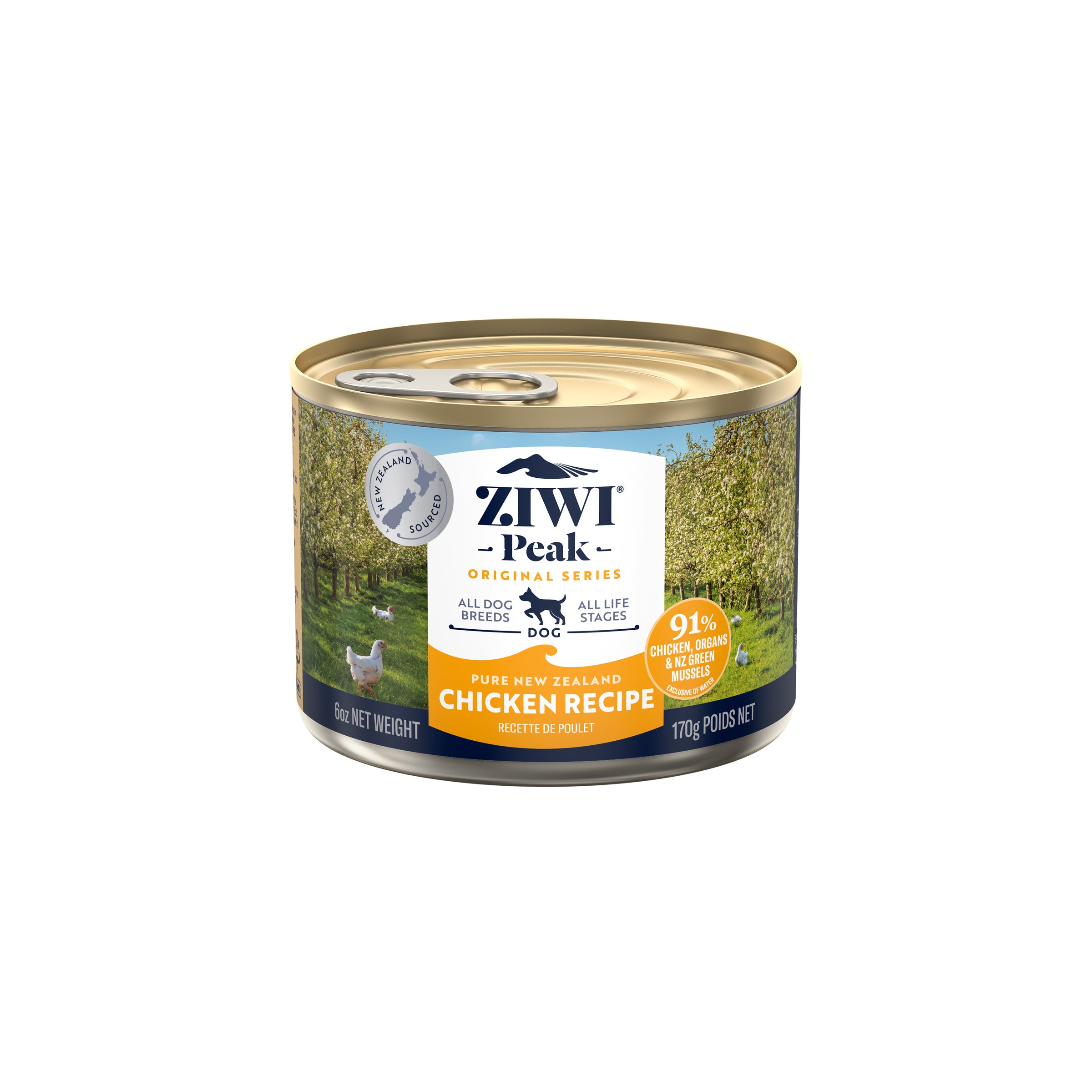 Ziwi Peak Adult Wet Dog Food Cans Chicken