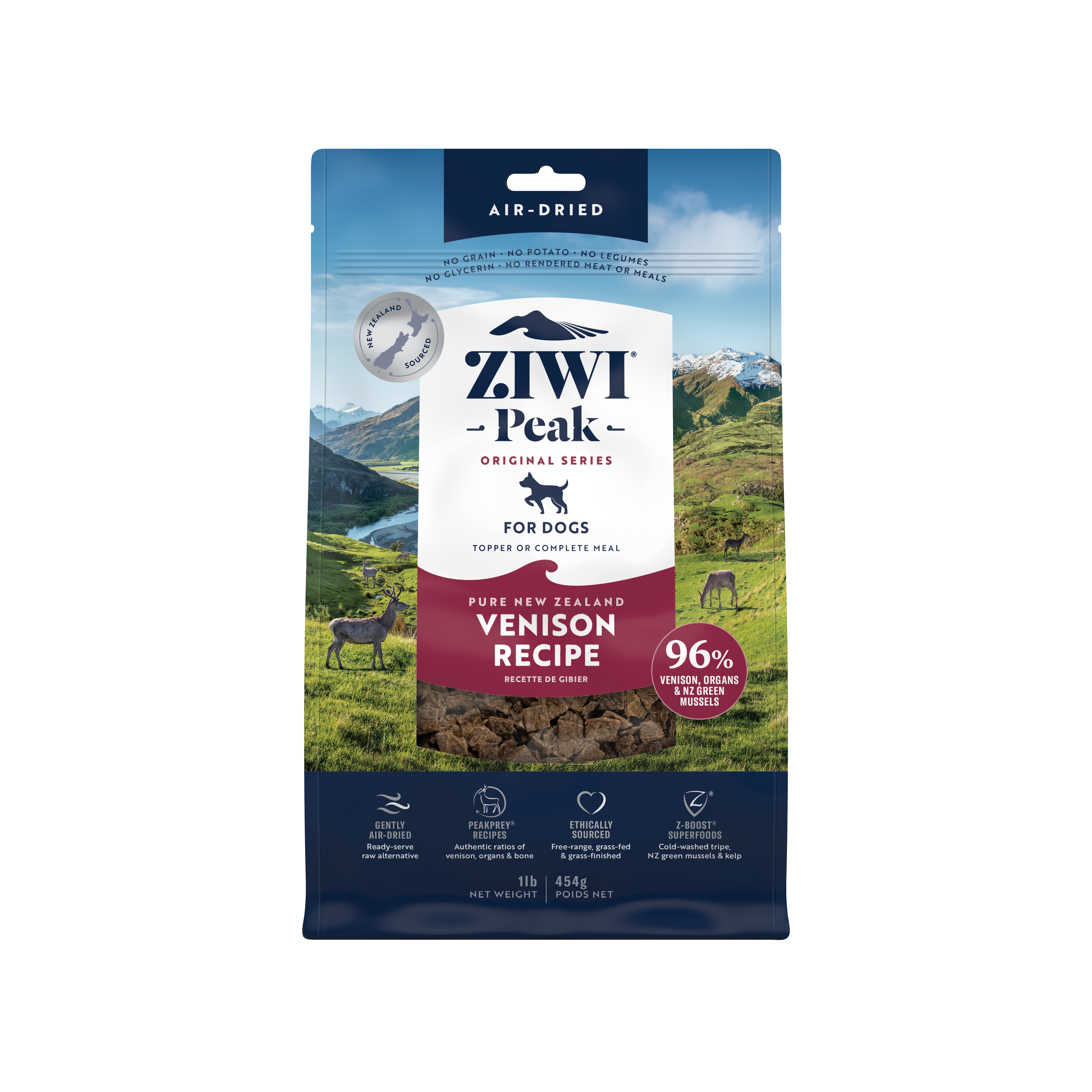 Ziwi Peak Air Dried Dog Food Venison