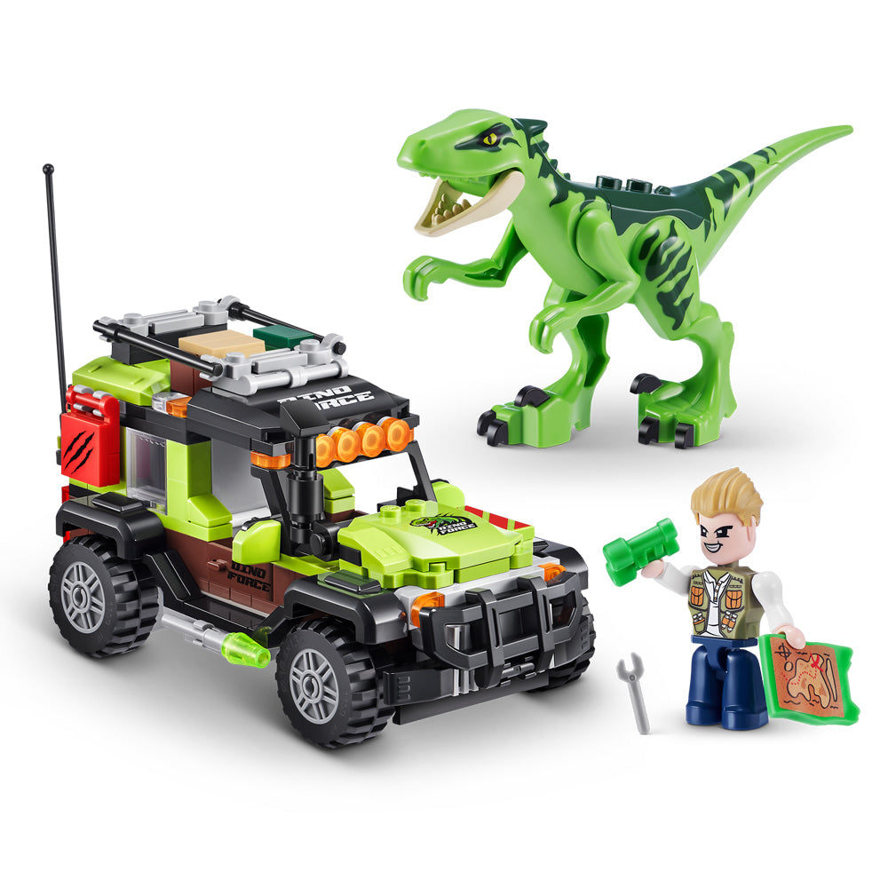 ZURU MAX Build Dino Escape Egg Capsule 252 Bricks