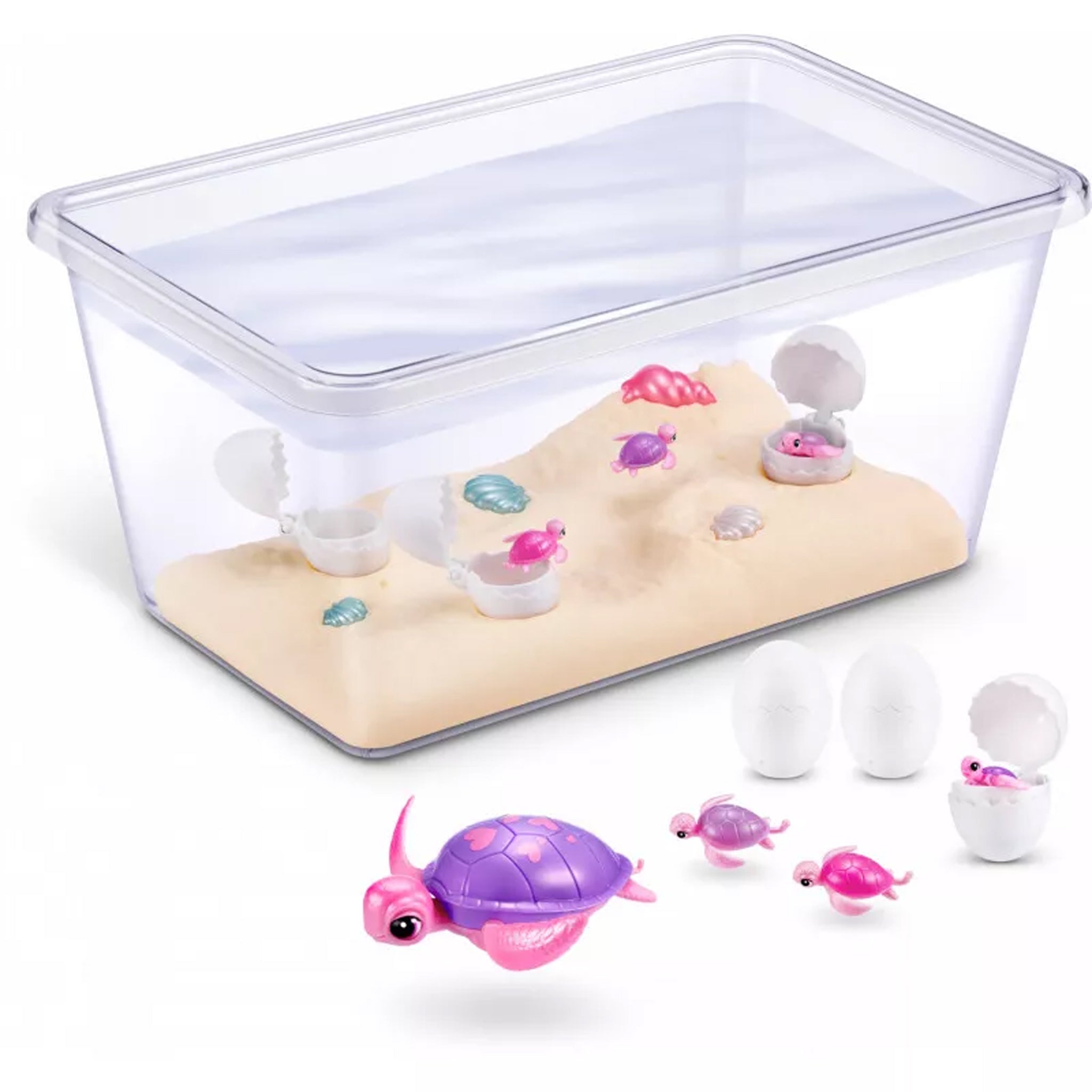 ZURU Pet's Alive - Mama Turtle Surprise Playset