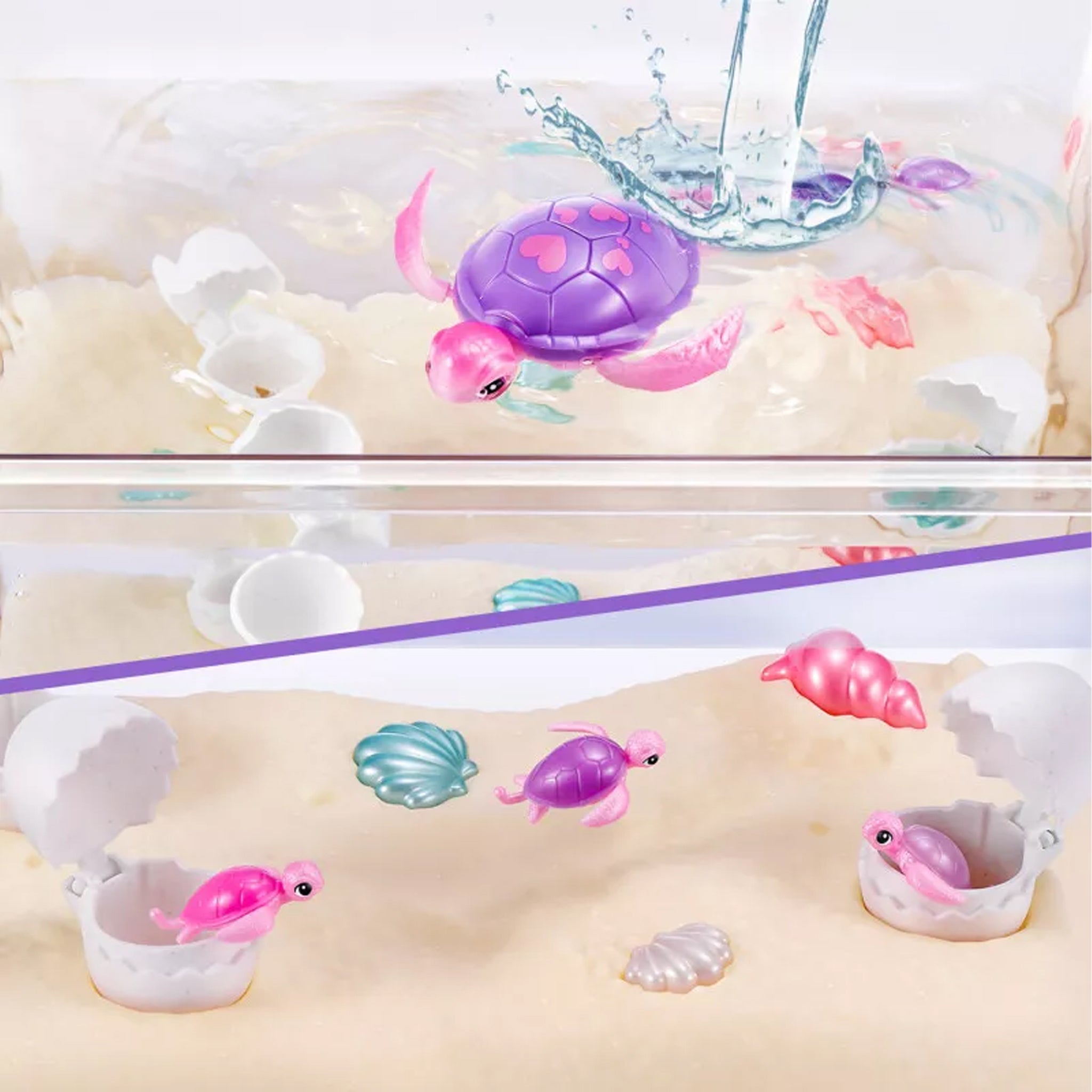 ZURU Pet's Alive - Mama Turtle Surprise Playset