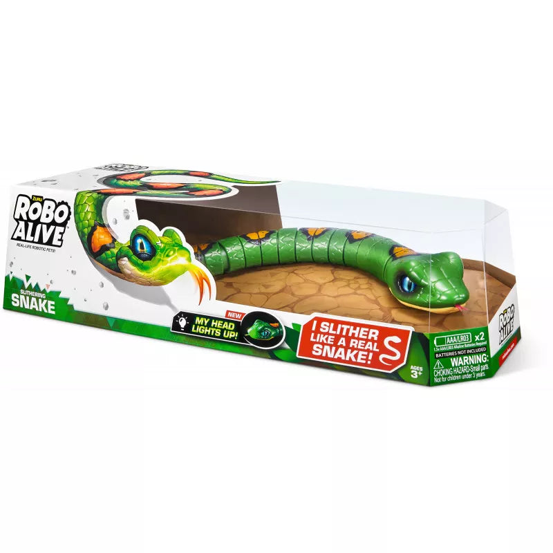 ZURU Robo Alive Robotic Snake Light Up assorted