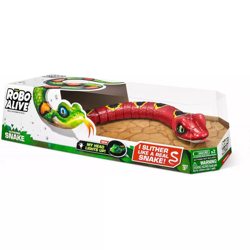 ZURU Robo Alive Robotic Snake Light Up assorted